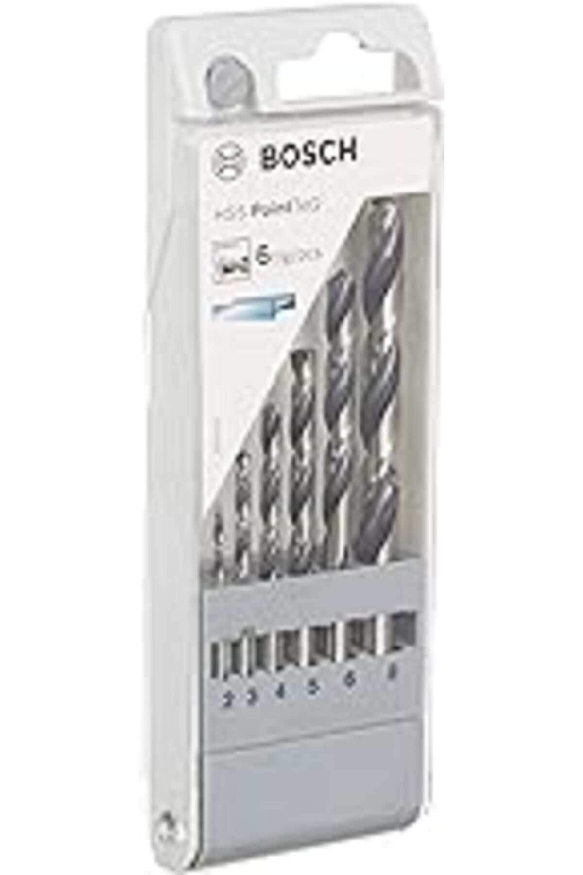 Pİ GLOBAL Bosch Professional Accessories Matkap Ucu, Gri, 6 Adet