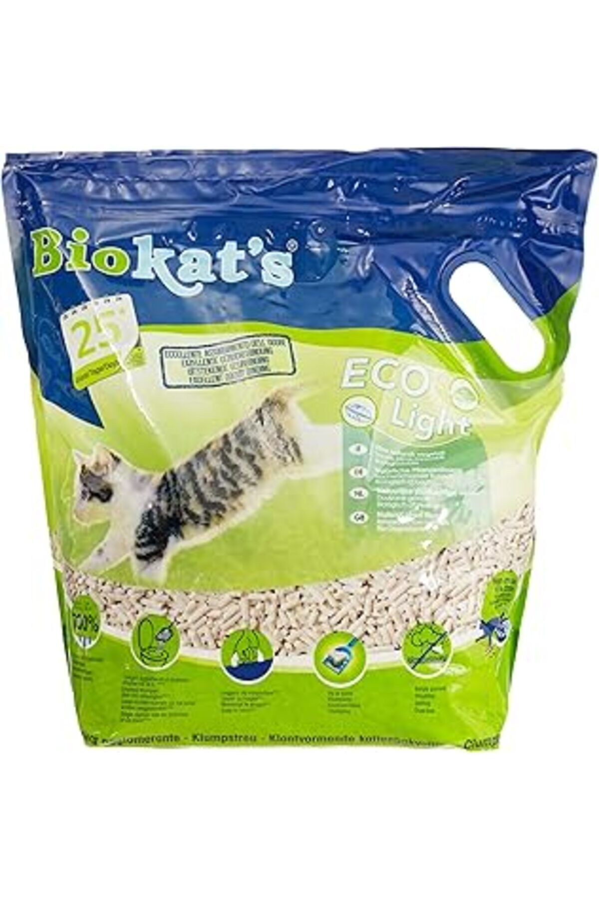 Mu Art Biokat's Pelet Kedi Kumu Eco Light 5 Lt