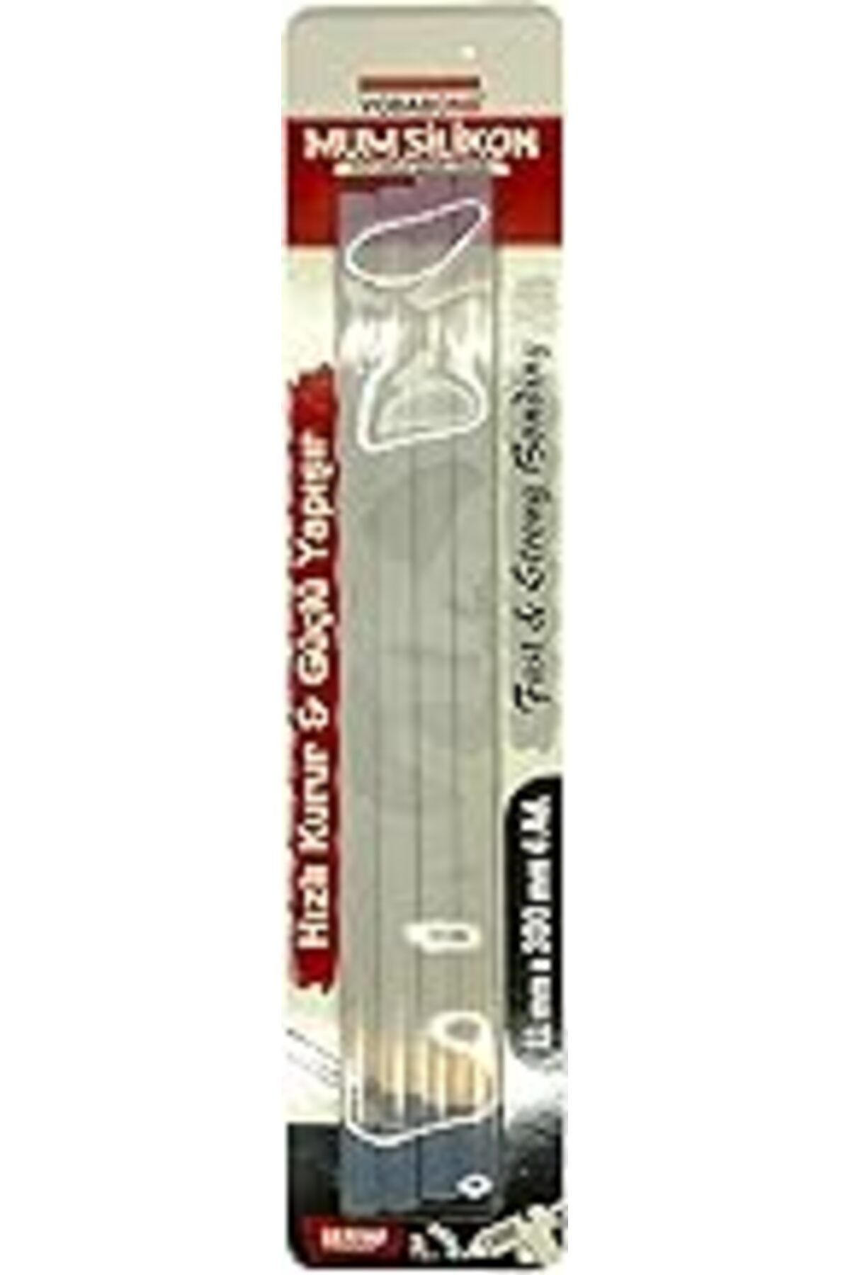 NZM TİCARET Vodaseal Mum Silikon 4'Lü Paket - 11Mmx300Mm -