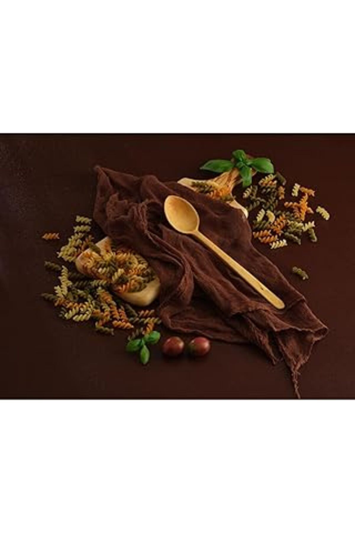 Mu Art Ahşap Ulu Ahşap Geleneksel Şimşir Ağacı El Işi 25 Cm Kaşık
