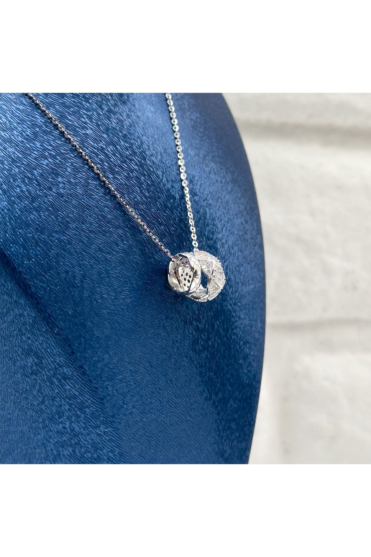 Livora Jewelry Özel Tasarım Halka Gümüş Kolye