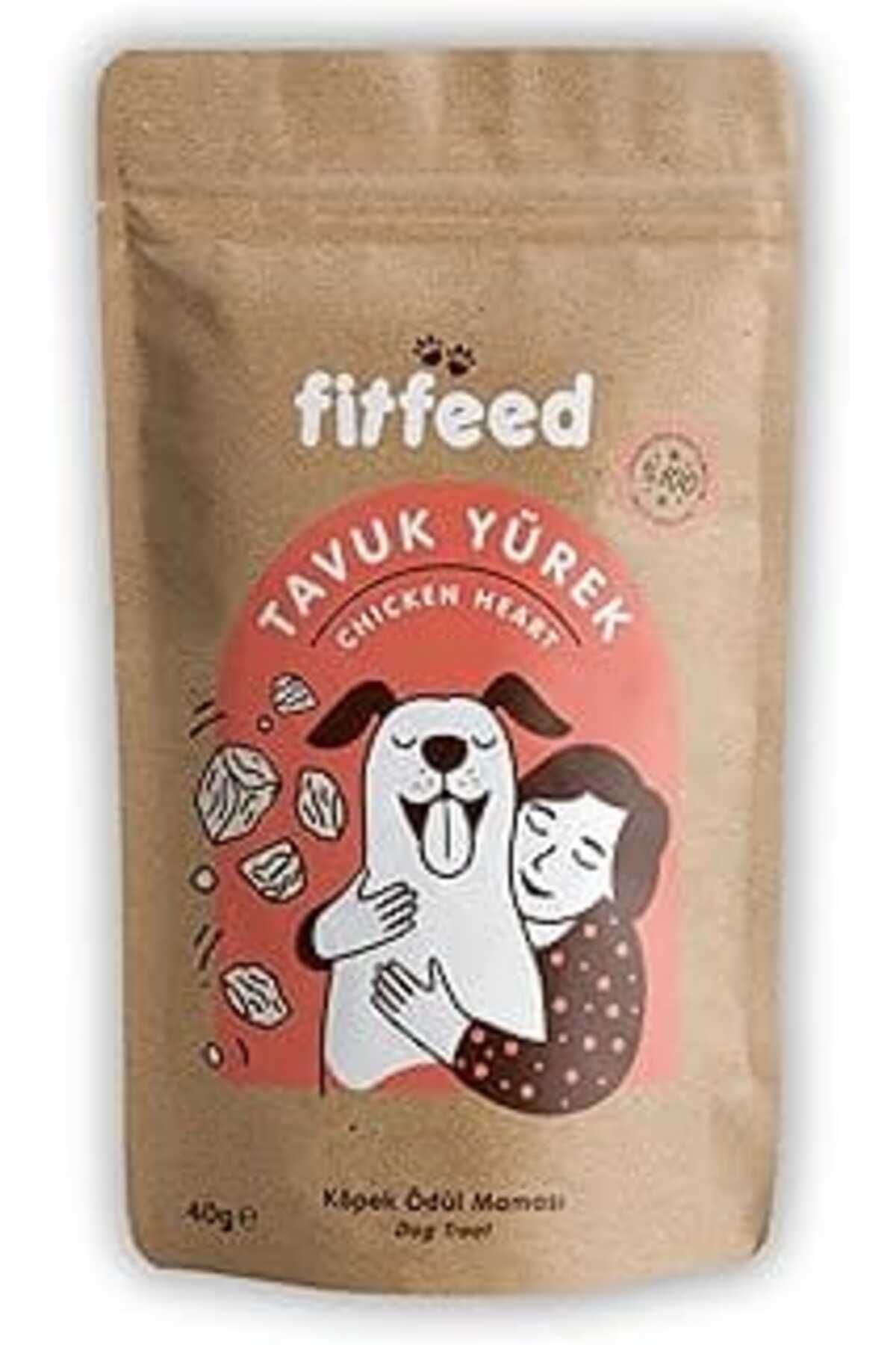 Mu Art Fitfeed Freeze-Dried Çiğ Tavuk Yürek Köpek Ödülü 40G