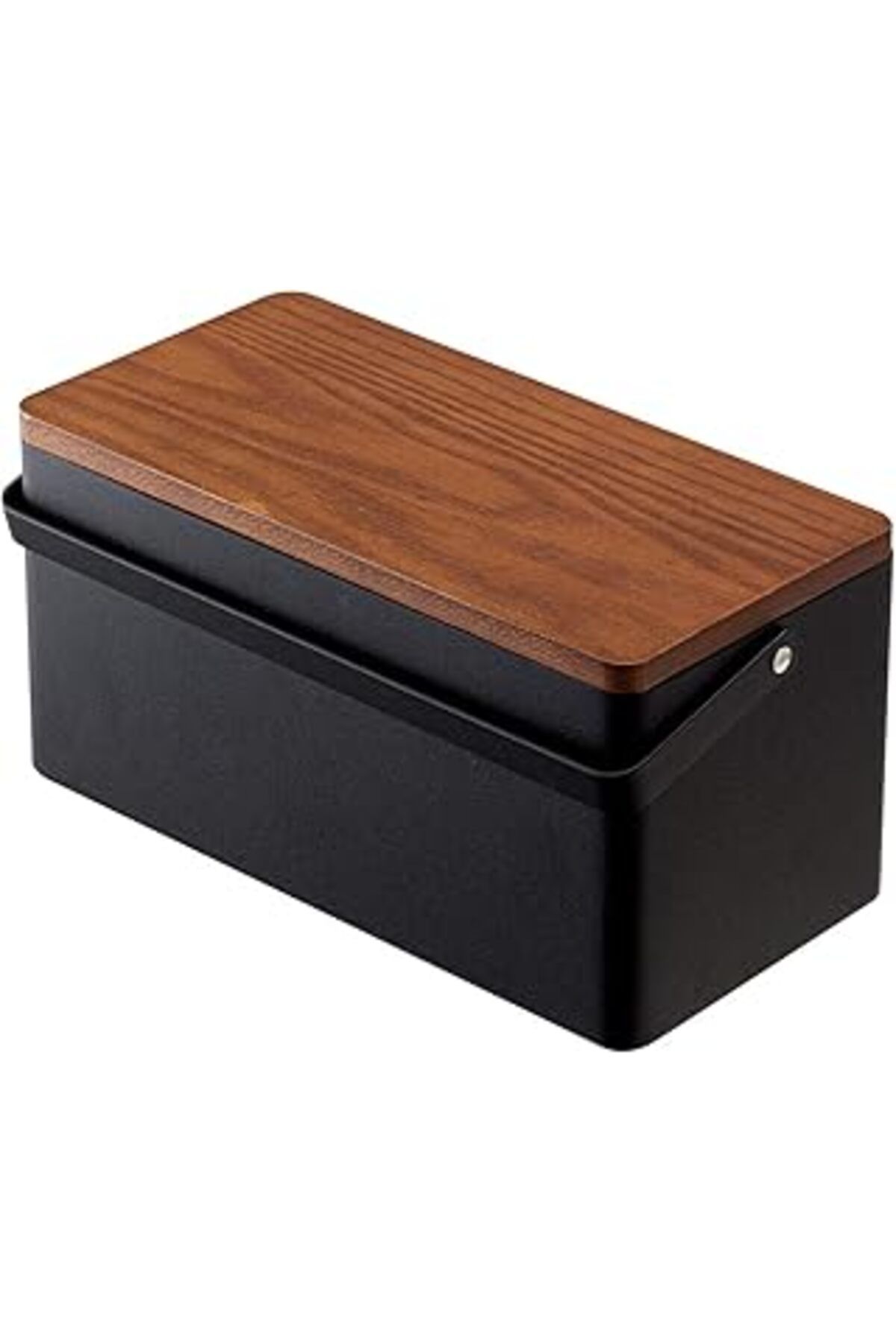 karadağsb 5061 Tower Sewing Box, Siyah, Çelik/Ahşap/Abs Reçine/Pamuk/Polyester, 27 X 14 X 13,5 Cm