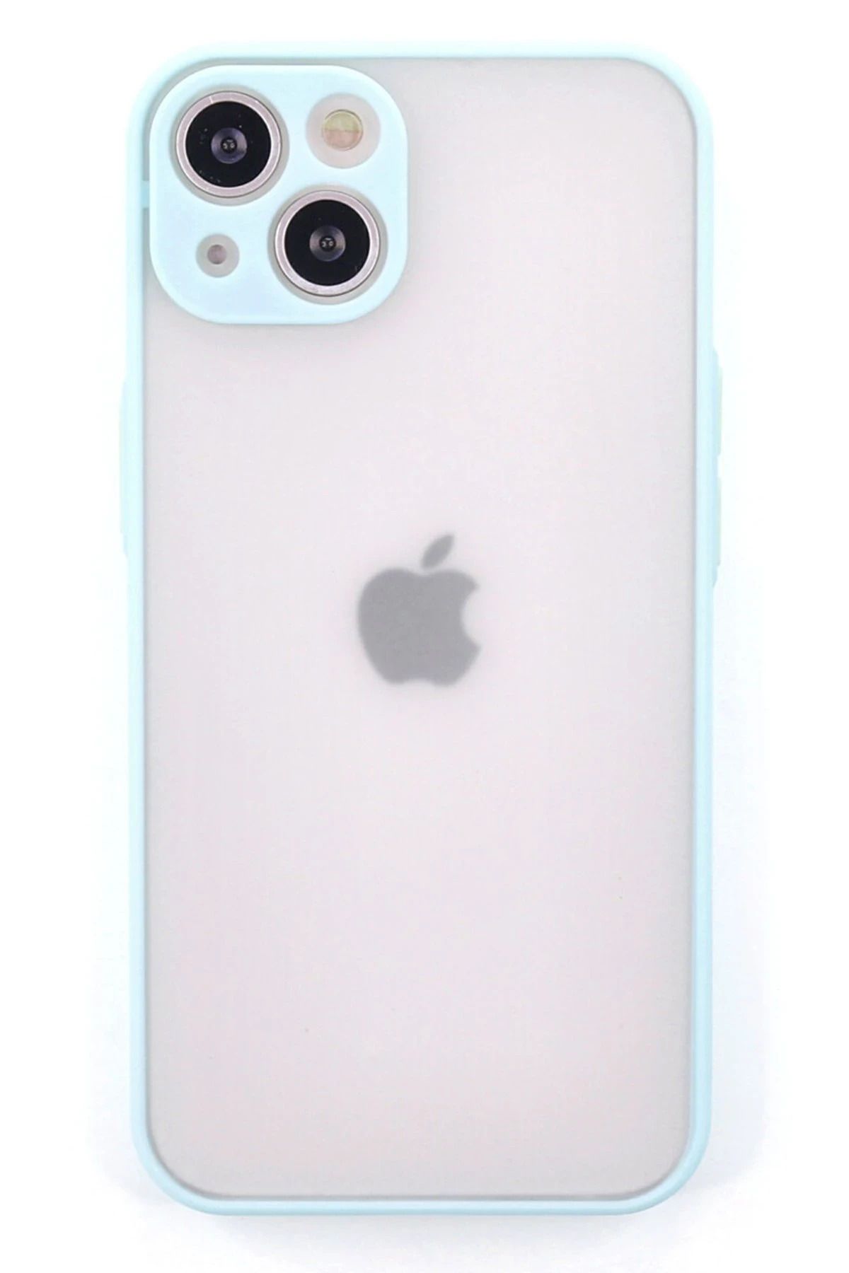 NewFace iPhone 15 Kılıf Montreal Silikon Kapak - Turkuaz JOJUA