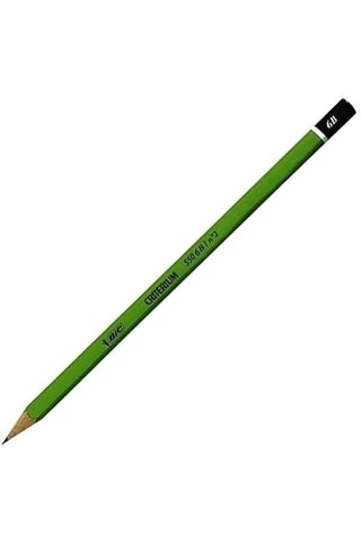 NZM TİCARET 857593 Criterium 550 Kurşun Kalem, Sertlik Derecesi: 6B, Altıgen, 12 Adet (Tekli Paket)