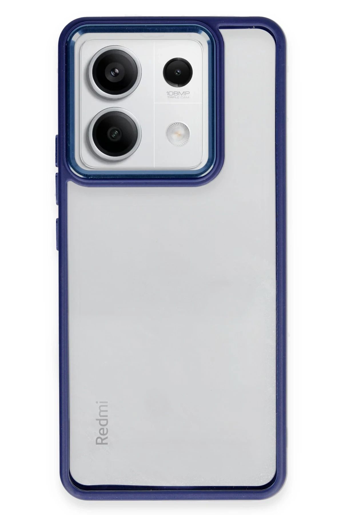 NewFace Xiaomi Redmi Note 13 4G Kılıf Power Silikon - Lacivert HNZRN