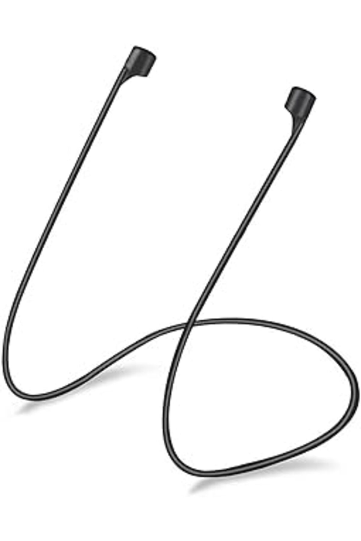 Mu Art Ahşap Microsonic Apple Airpods 1. Nesil / 2. Nesil Için Manyetik Mıknatıslı Kulaklık Ipi Siyah [airpods 1