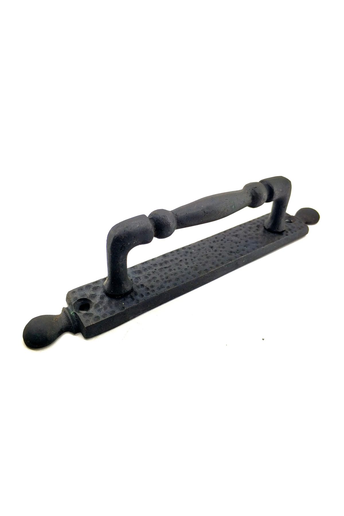 AOTS Antika Tarz Dekoratif Pirinç Misket Çekme Kapı Kolu - 223x33 Mm, Oksit