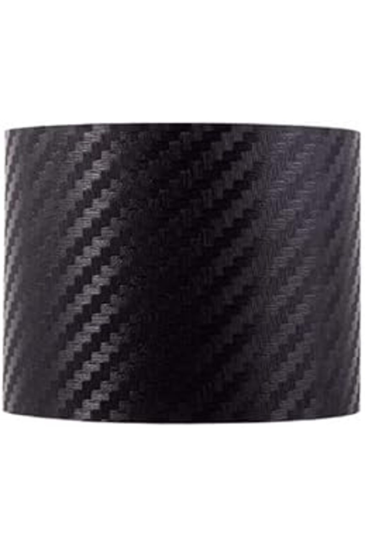 Karachil Siyah Karbon Kaplama Şerit Çıta Kaplama Folyosu (9 Cm X 5 Metre)