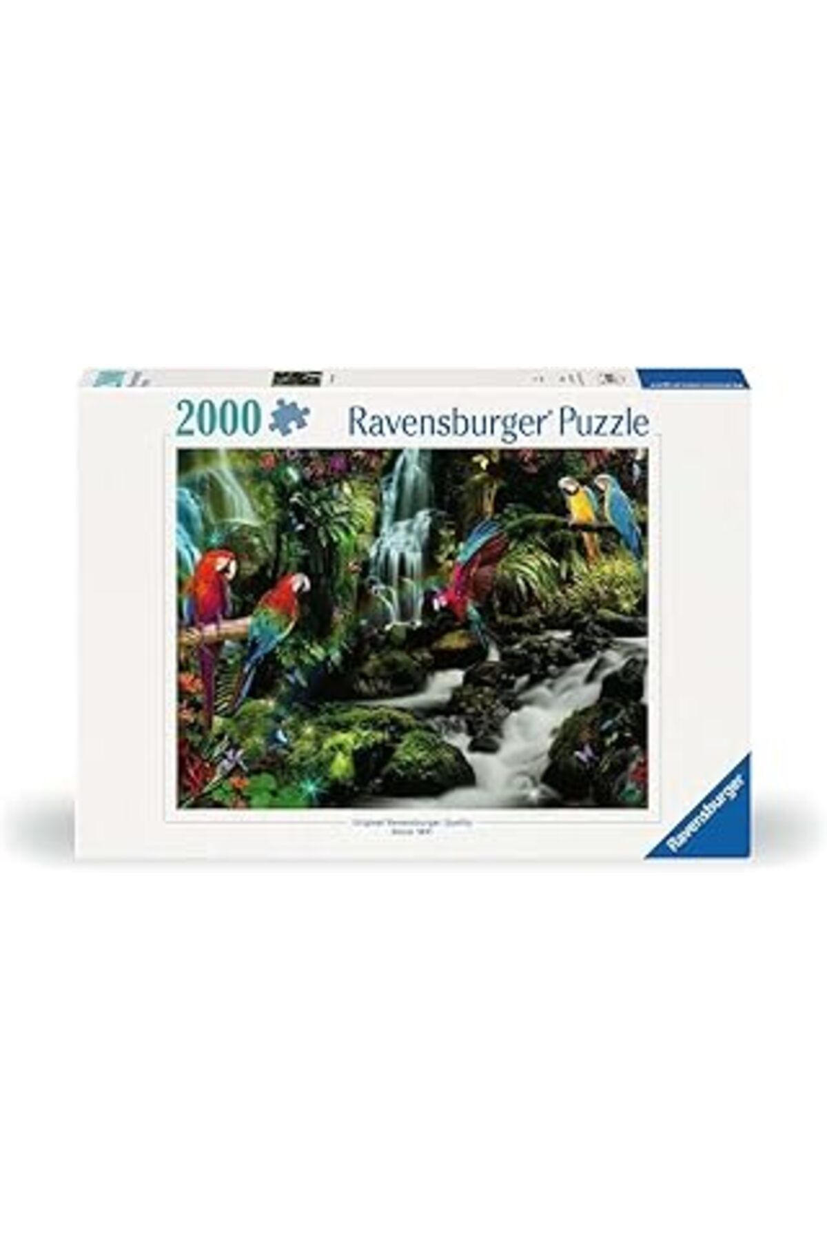 karadağsb Ravensburger 171118 2000 Parçalı Puzzle Renkli Papağanlar