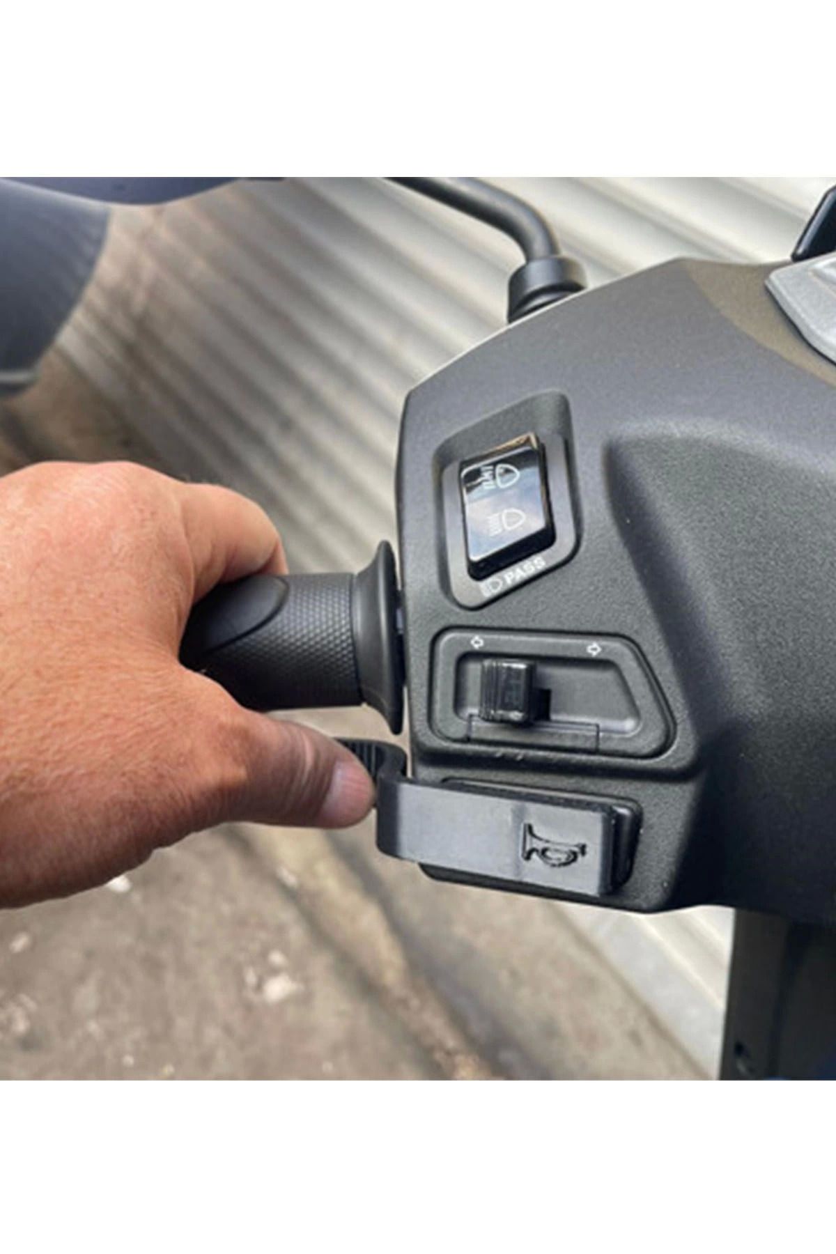 Miracle Omni Honda Activa 125 Korna Düğmesi Uzatma Kolu - Özel 3d Tasarım