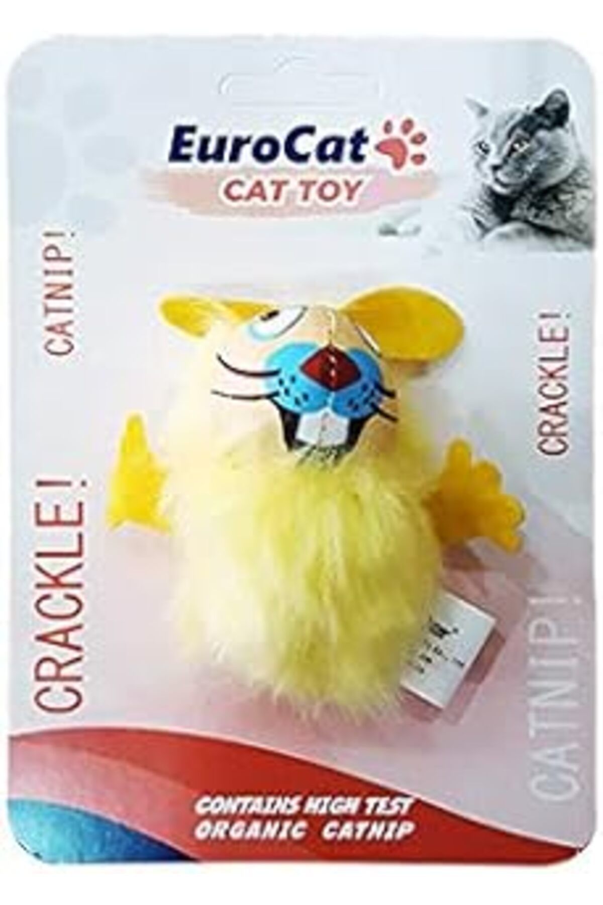 karadağsb Eurocat Fare Şekilli Kedi Oyuncağı, 7.5 Cm