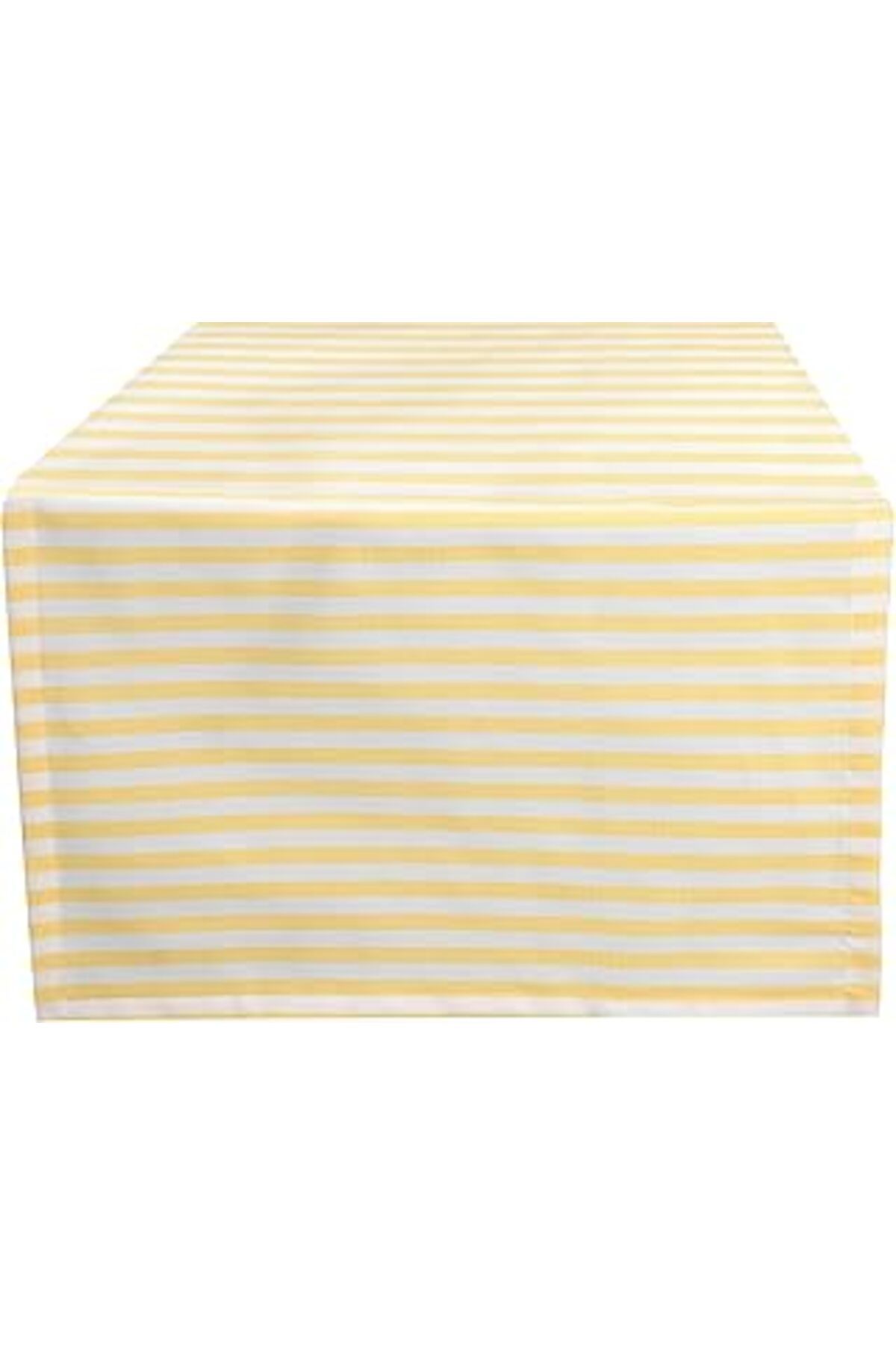 Karachil Porland Funky Sarı Çizgili Runner 50X150Cm