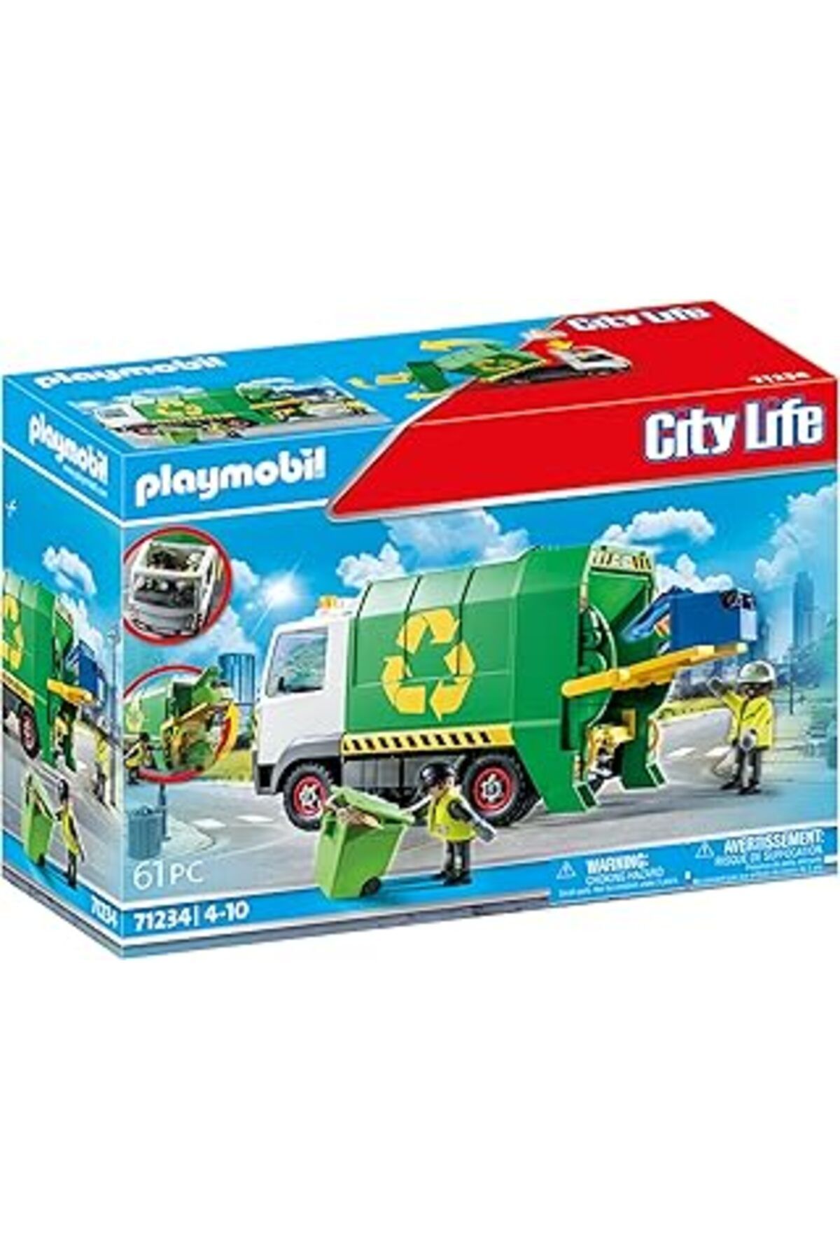 robotrend Playmobil Geri Dönüşüm Kamyonu (71234)