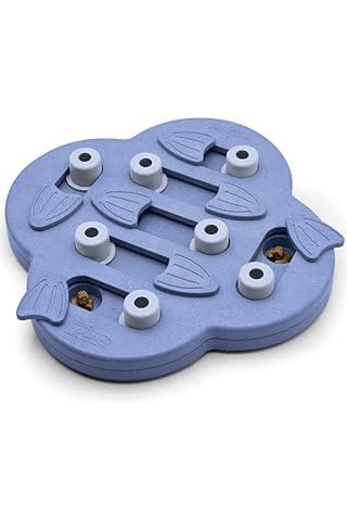 Mu Art Outward Hound Nina Ottosson By Dog Hide N' Slide Purple Interactive Treat Puzzle Dog Toy