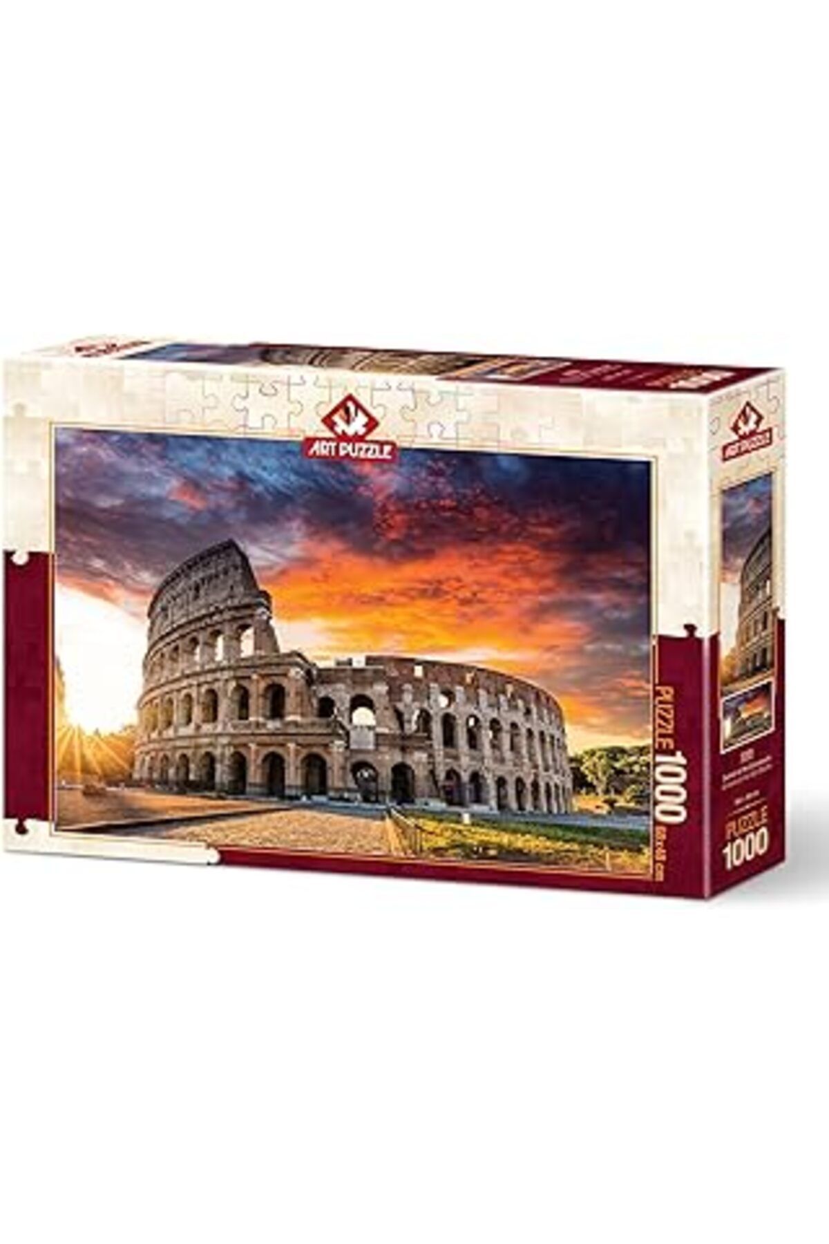 karadağsb Art Puzzle Colosseum'Da Gün Batımı 1000 Parça Puzzle