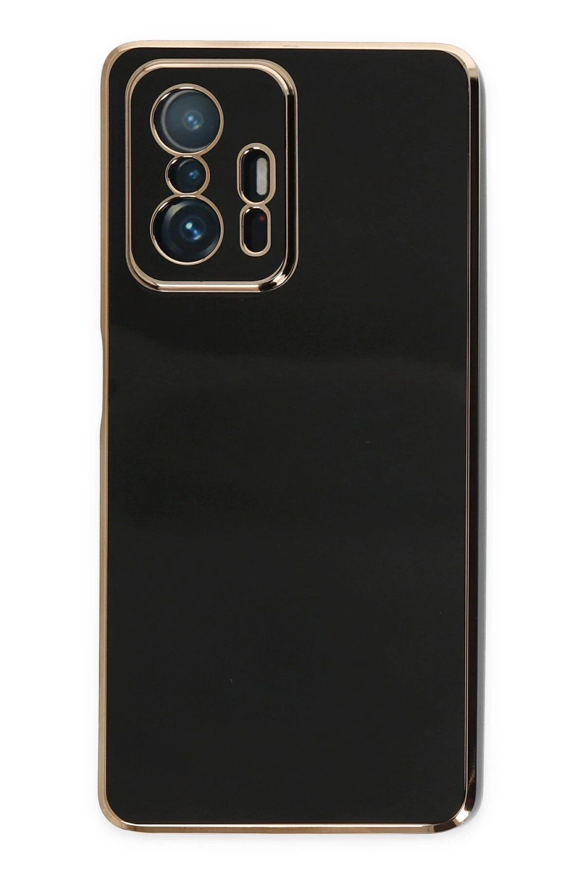 NewFace Xiaomi Mi 11T Pro Kılıf Volet Silikon - Siyah HNZRN