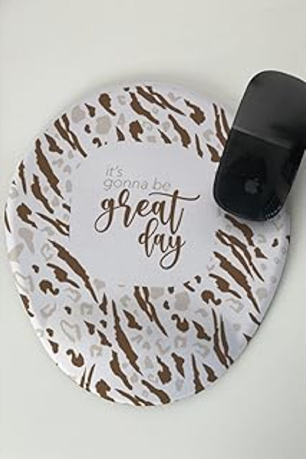 Mu Art Ahşap Hediyesepeti Motto Mesajlı Arkadaşa Bilek Destekli Mouse Altlığı