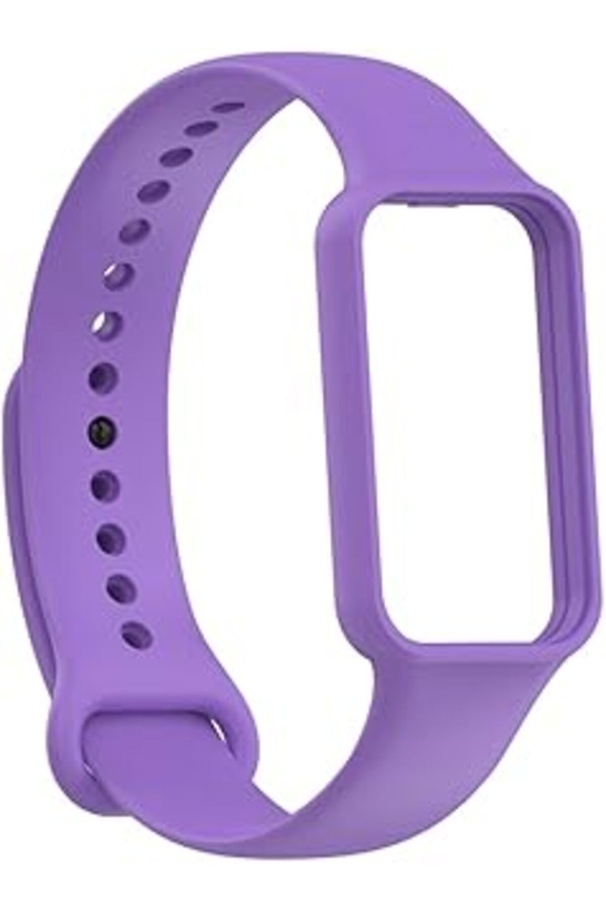 karadağsb Microsonic Amazfit Band 7 Için Silikon Kordon Lila