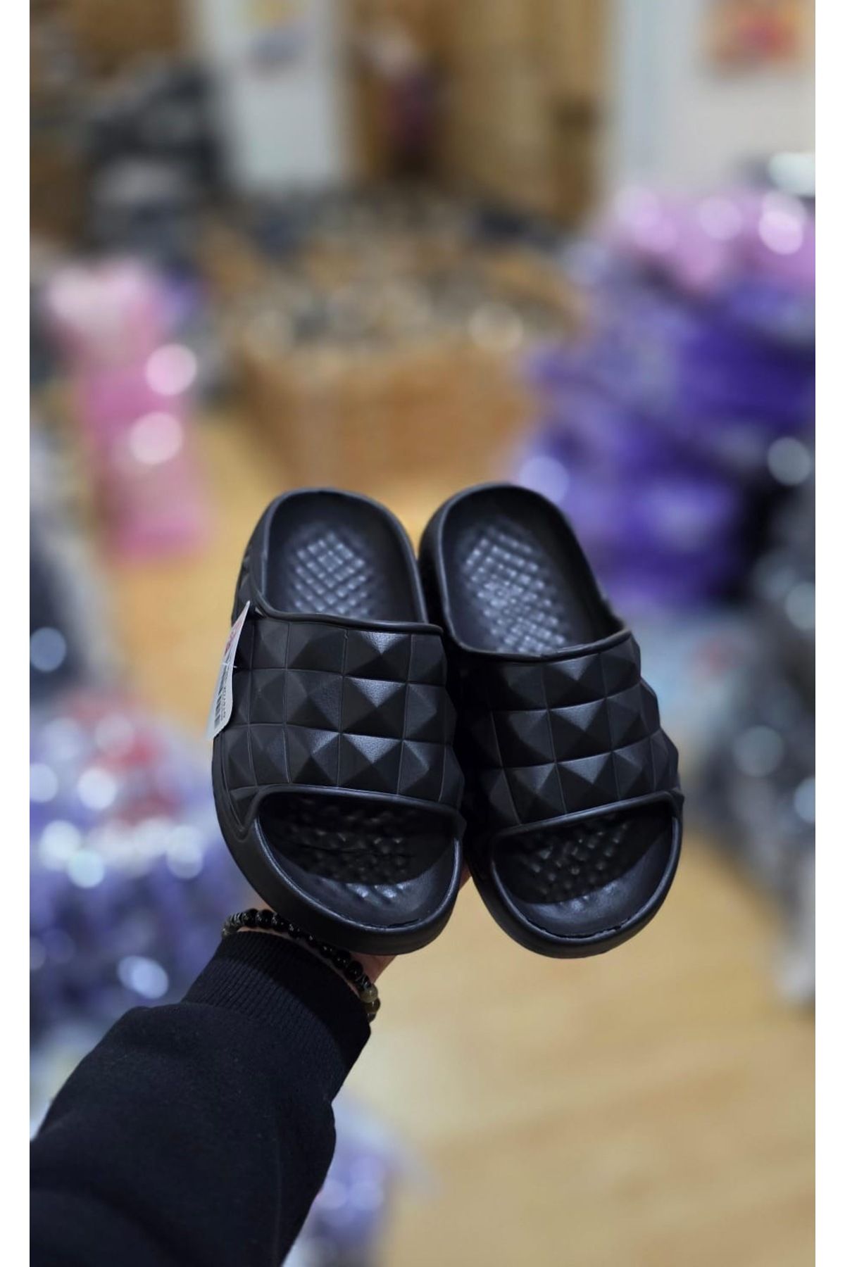 OZES STORE Siyah kadın terlik