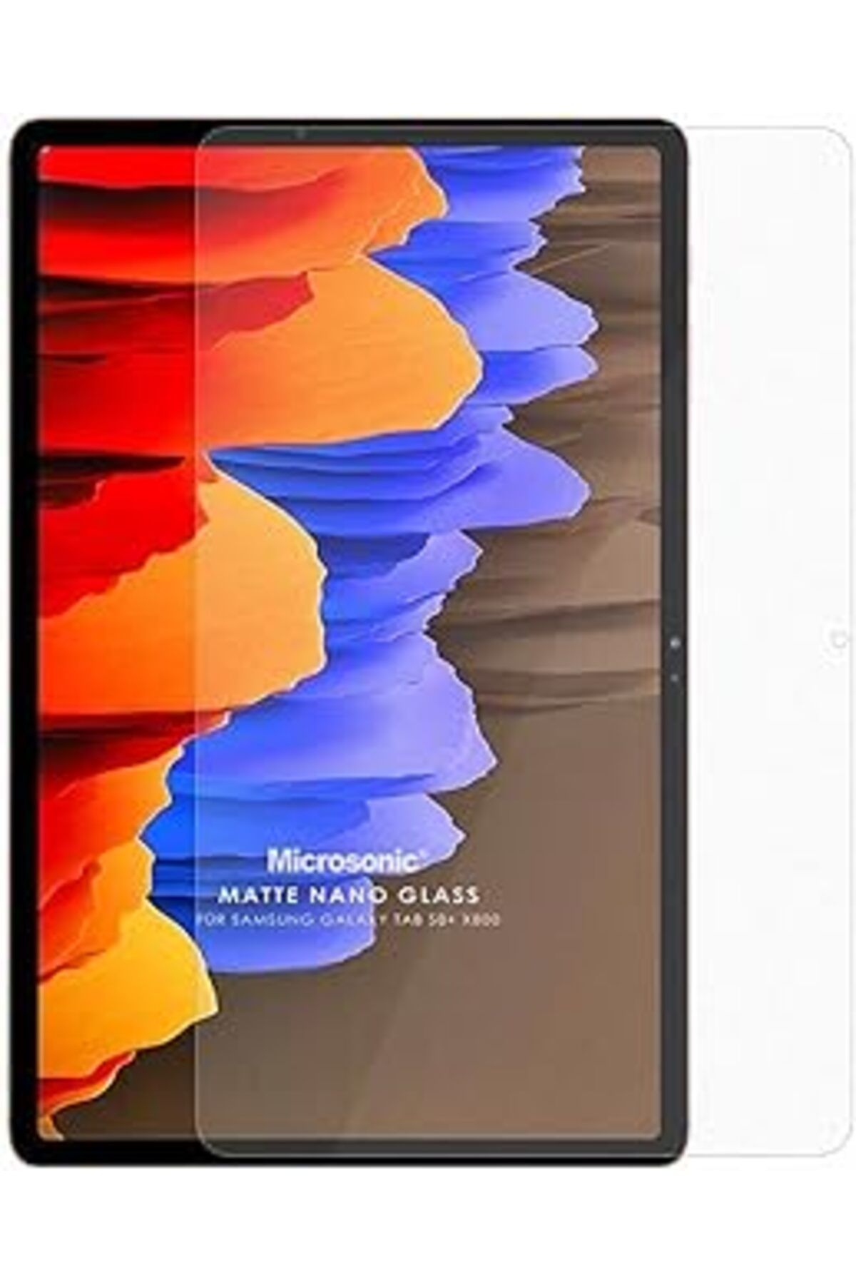 Pazarcan Microsonic Samsung Galaxy Tab S8 Plus X800 Matte Nano Glass Cam Ekran Koruyucu [galaxy Tab S8 Plus