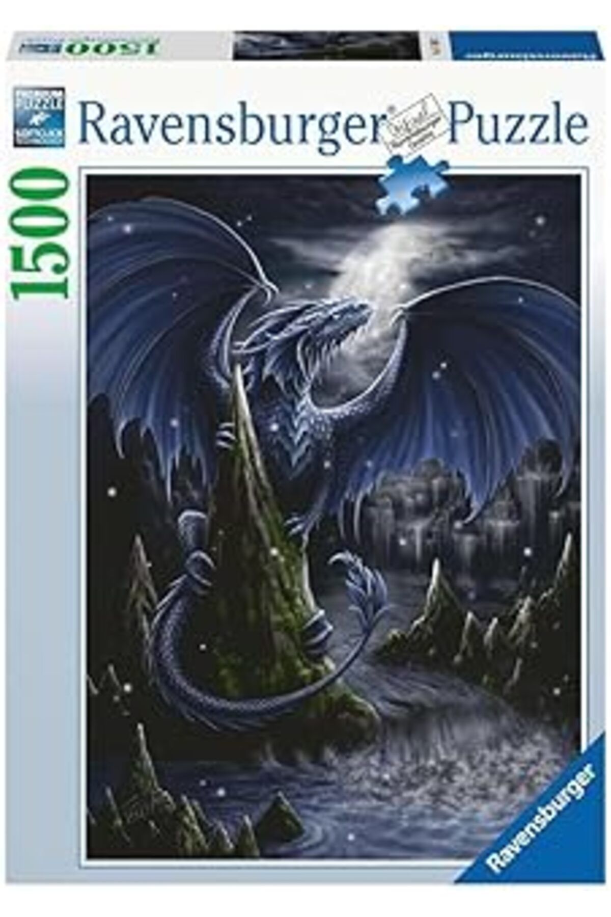 karadağsb Ravensburger 1500 Parçalı Puzzle Ejderha, Renkli