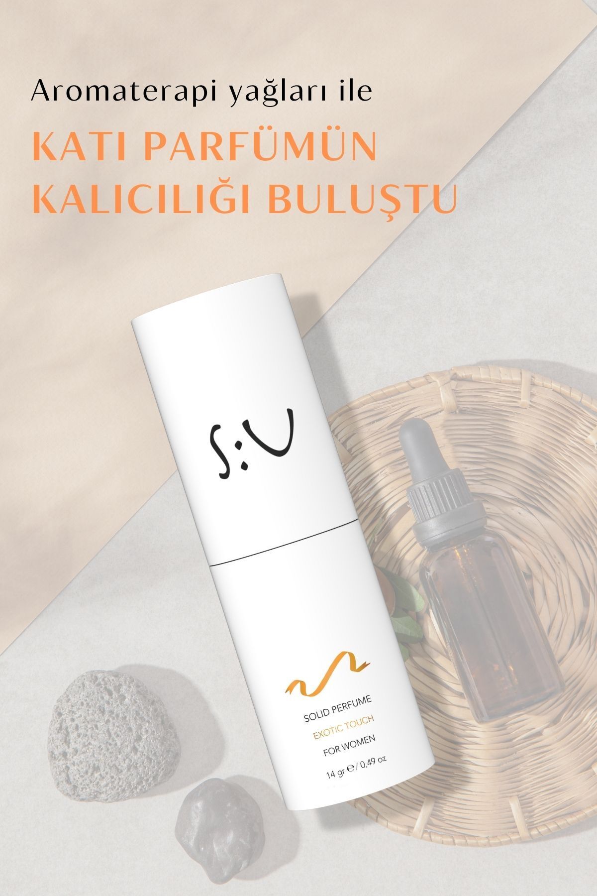 Body Care Solid Parfum Orange Women 14 gr - Katı Parfüm Turuncu — 8682450131545 — تصویر 5 از 6
