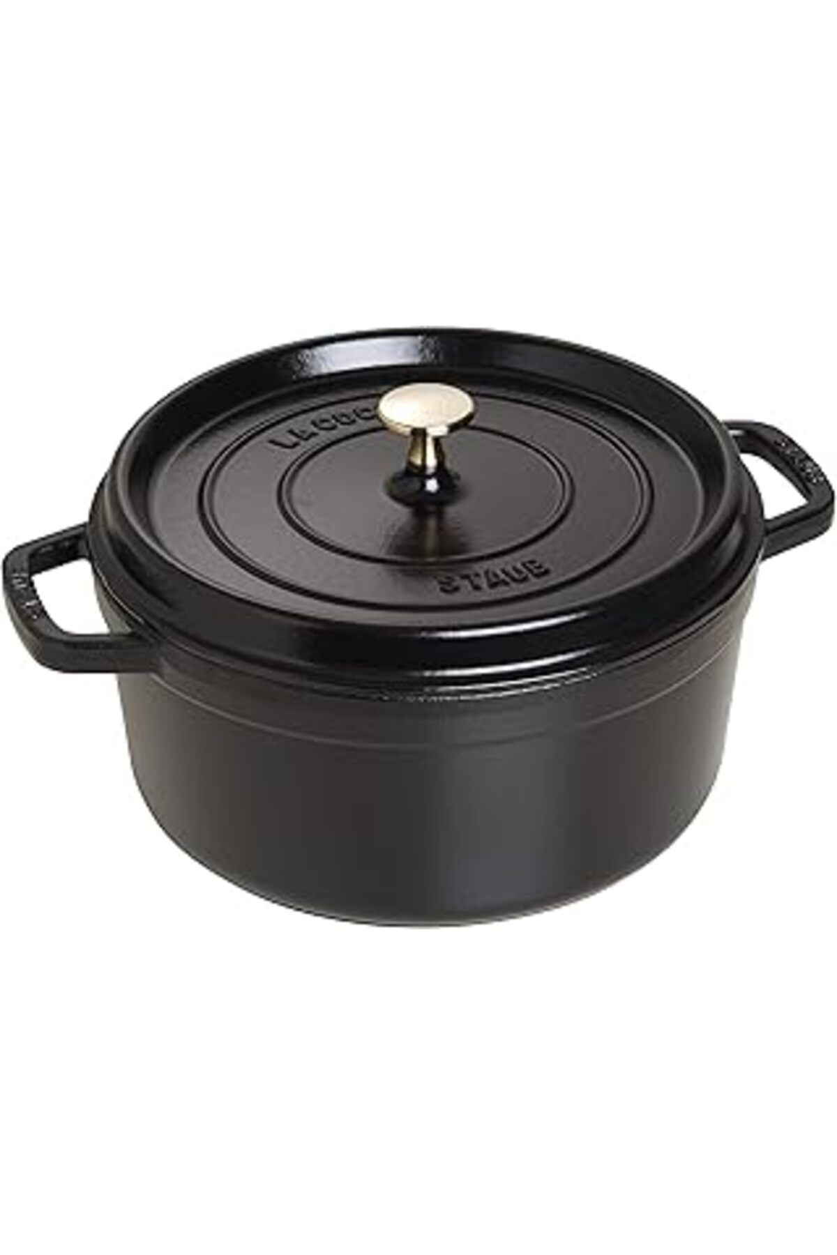 Pazarcan Staub 405093100 26 Cm Yuvarlak Siyah Döküm Tencere