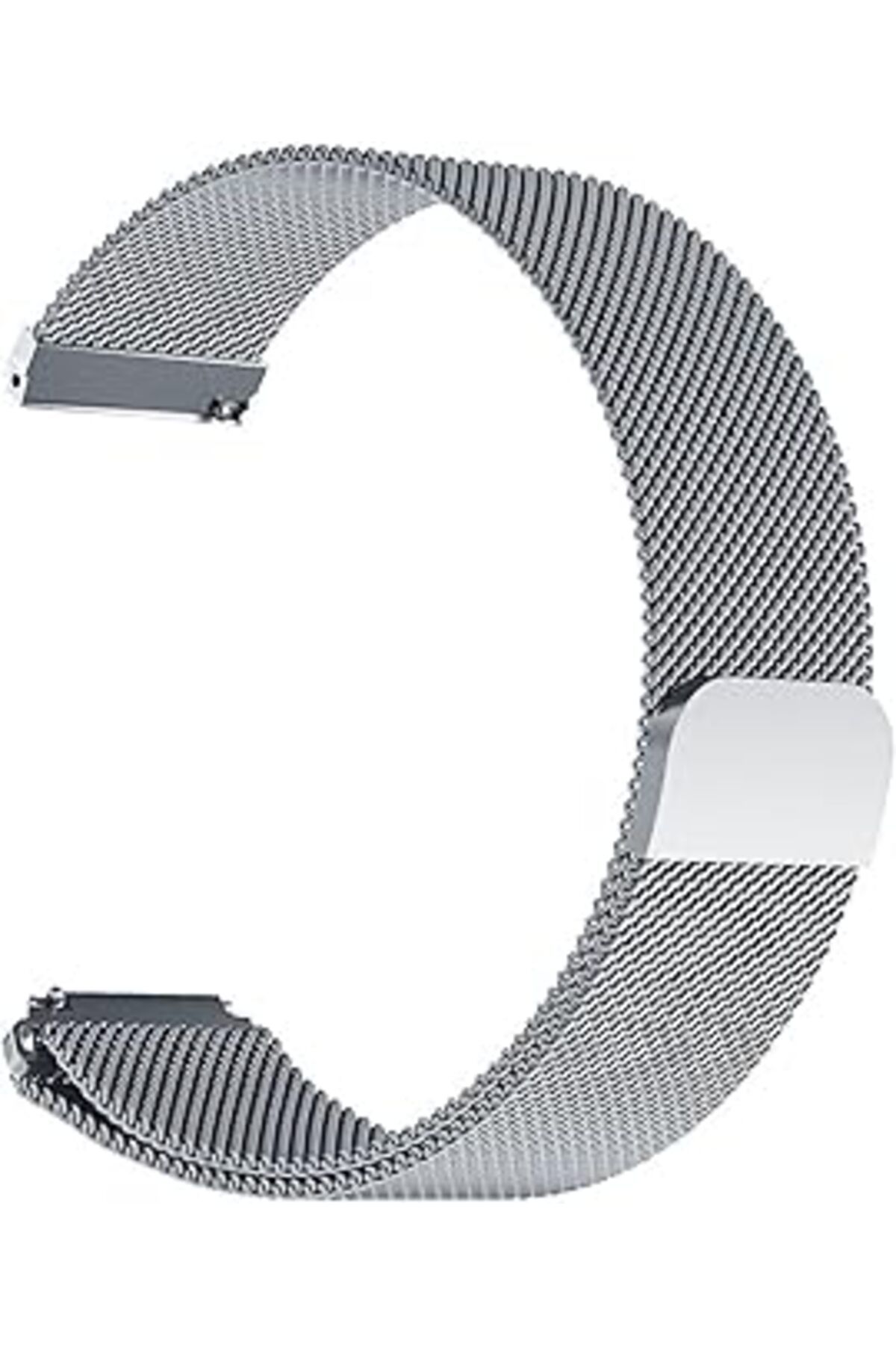 Mu Art Kyver Metal Hasır 20Mm Kordon, Uyumlu Modeller - Galaxy Watch Için Uyumlu 6/5/ 4/ Active 2 (44Mm),