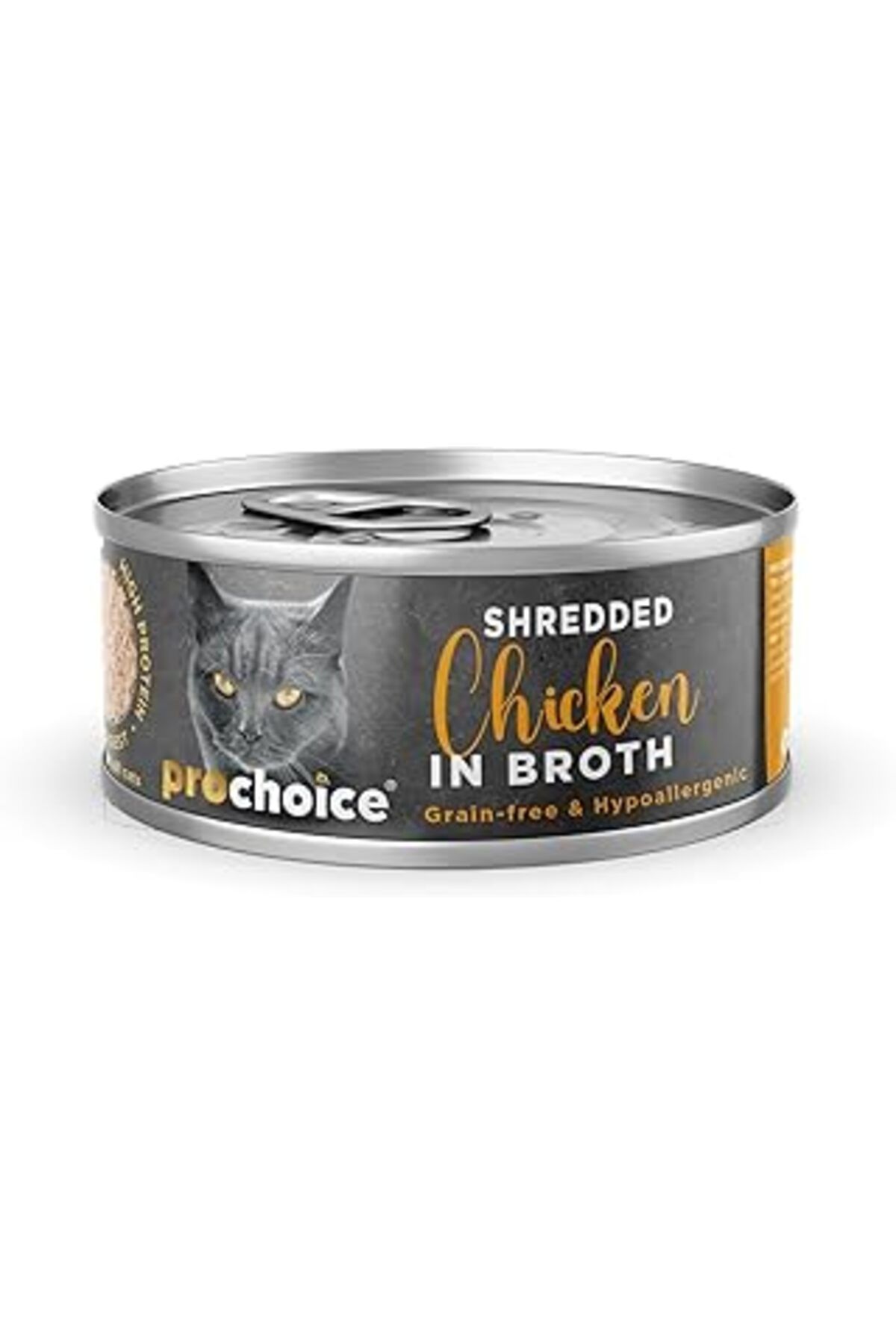 karadağsb Prochoice Deluxe Shredded, Tahılsız, Hipoalerjenik, Tiftiklenmiş Tavuk Etli Yaş Kedi Maması, 70 Gr
