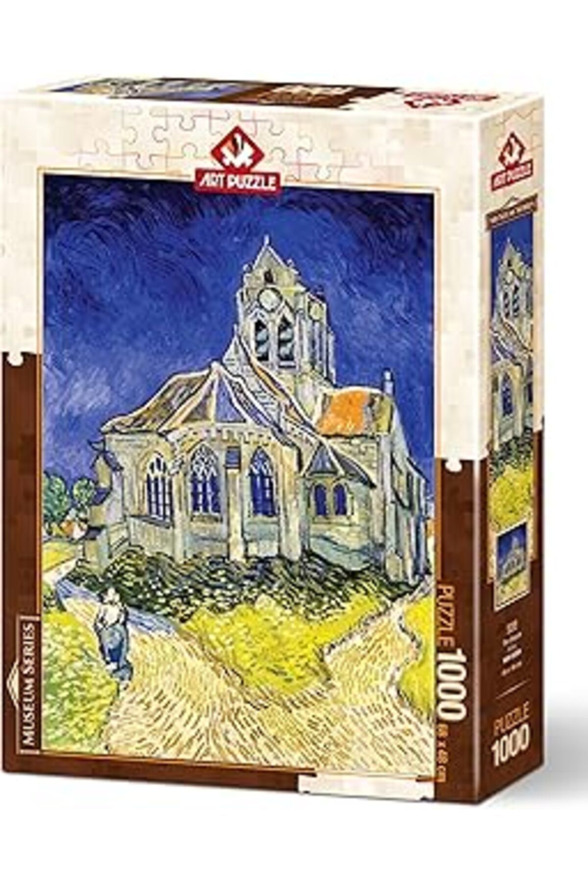 karadağsb Art Puzzle Kilise, Vincent Van Gogh 1000 Parça Puzzle