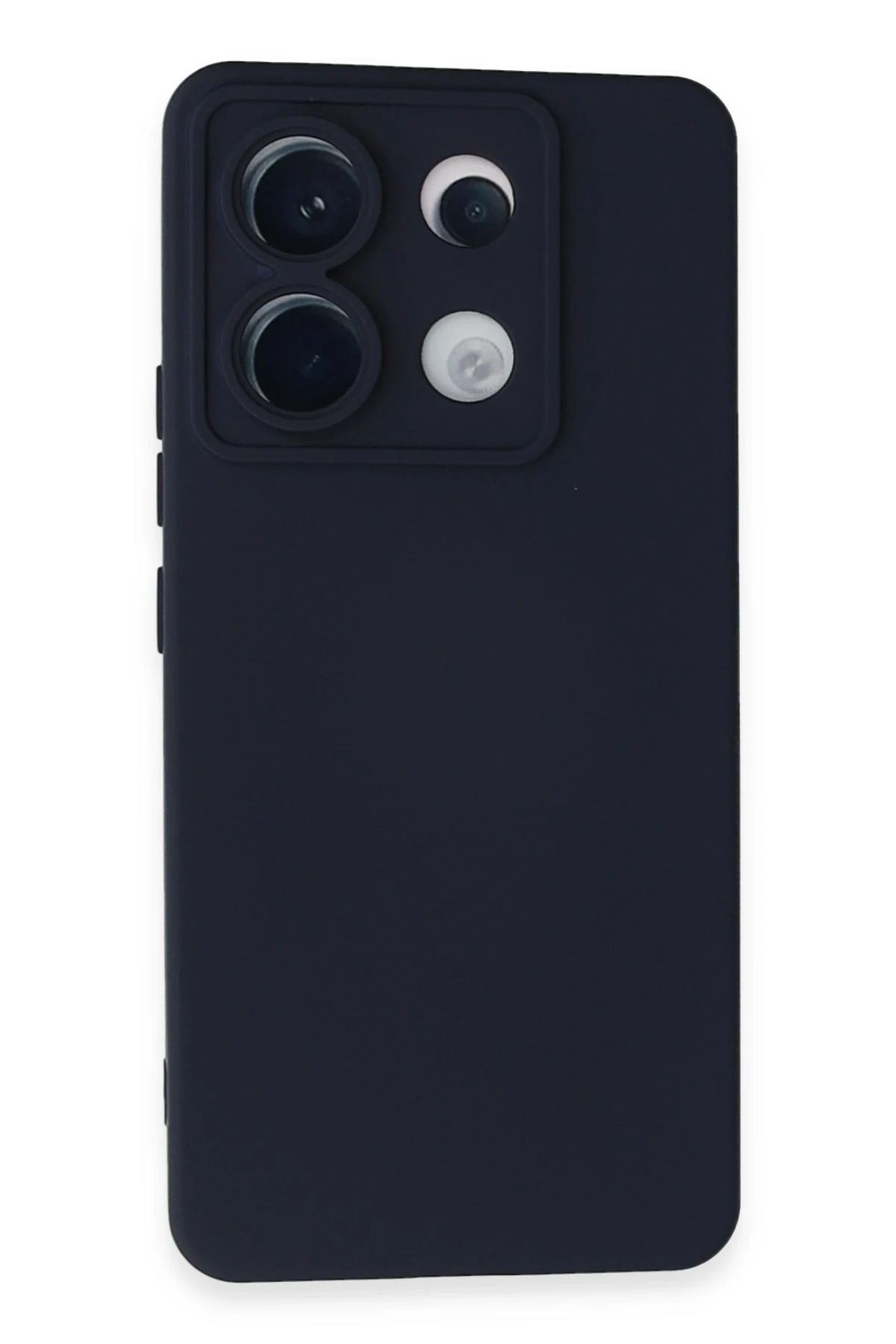 NewFace Xiaomi Redmi Note 13 Pro 5G uyumlu Kılıf Nano içi Kadife Silikon - Lacivert YNSMR