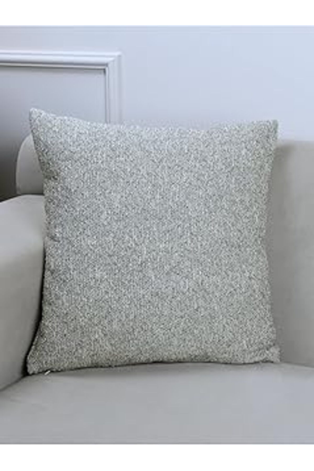 karadağsb Vanilla Home Potenza Bej Renk Düz Kırlent Kılıfı 45 X 45