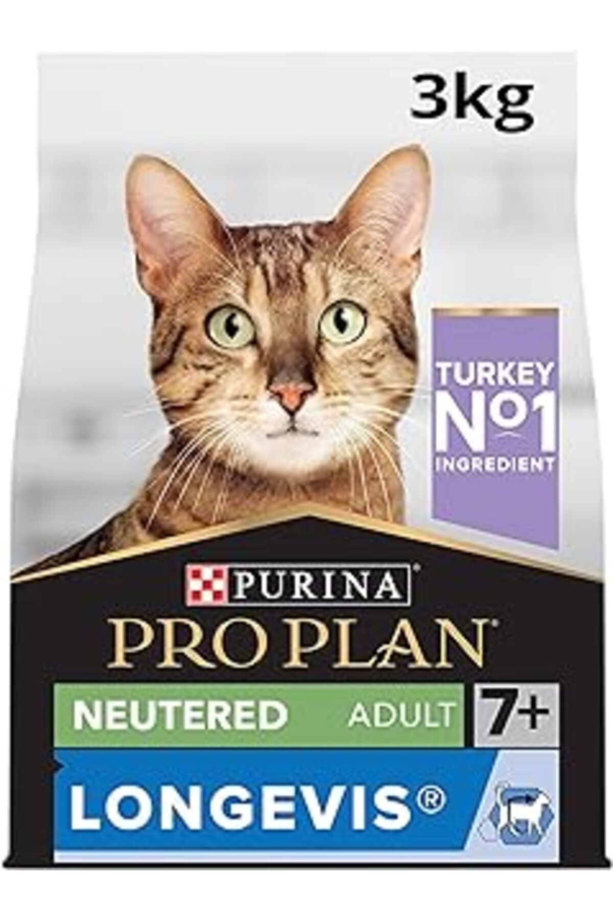 karadağsb Pro Plan Senior Hindili Kuru Kısırlaştırılmış Kedi Maması 3 Kg
