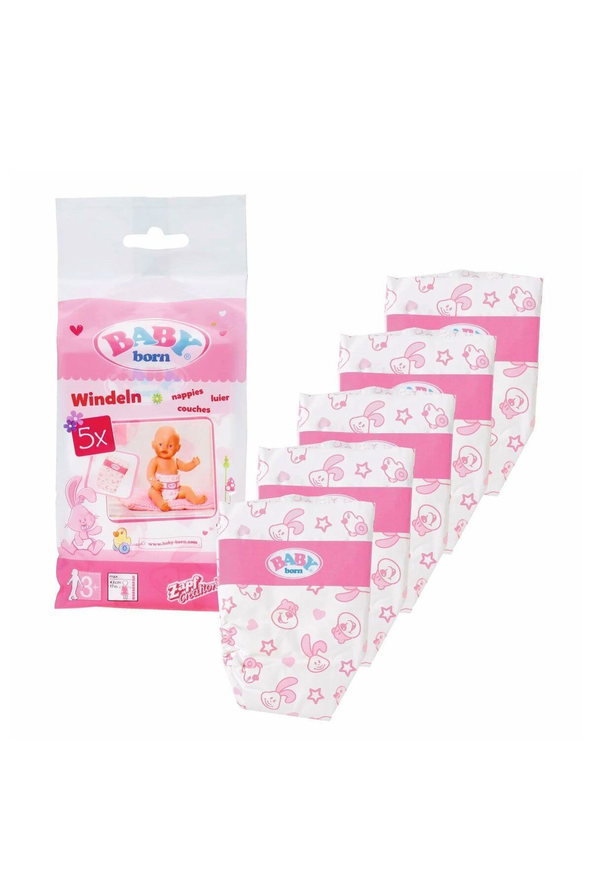 OEM 826508 Baby Born 5li Bebek Bezi (Oyuncak bebek için)
