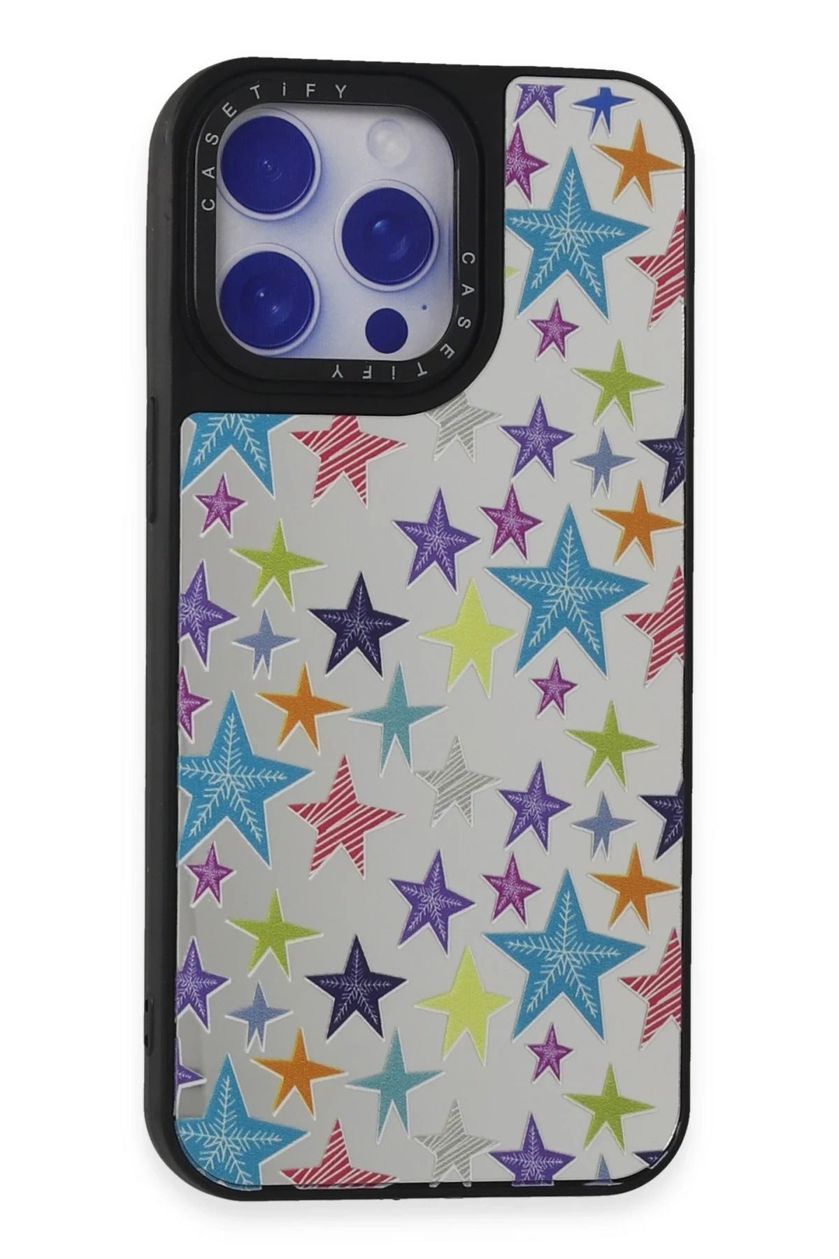 NewFace iPhone 15 Pro Kılıf Mirror Desenli Kapak - Mirror - 18 FERRG