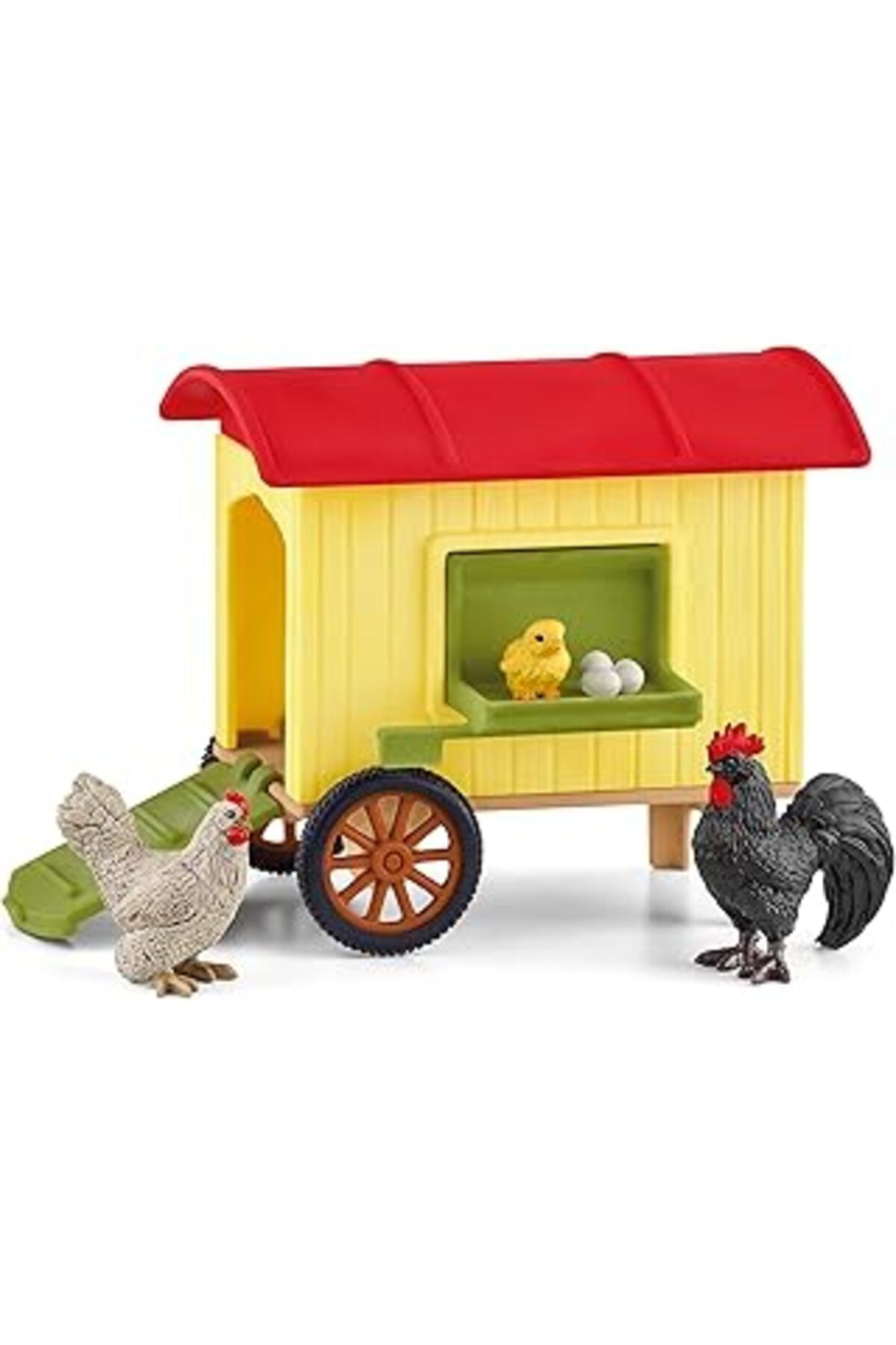 Hepta Collection Schleich 42572 Tavuk Kümesi, 3 Yaşından Büyük Çocuklar Için, Farm World Oyun Seti