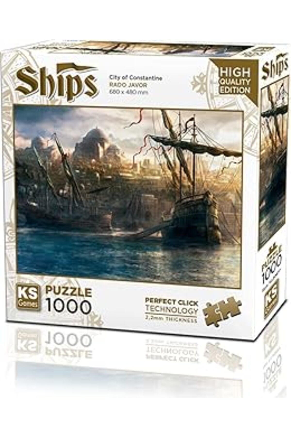 DENİZBİLİŞİM Ks Games 20677 Bir Zamanlar Istanbul'Da 1000 Parça Puzzle -Ks Puzzle