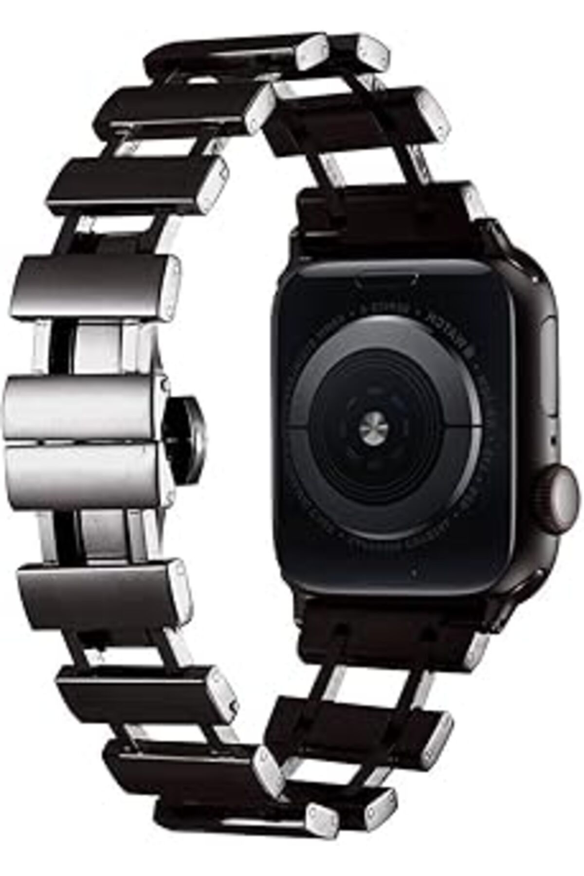 karadağsb Zore Apple İle Uyumlu Watch 38Mm/40Mm Krd-96 Metal Kordon Siyah