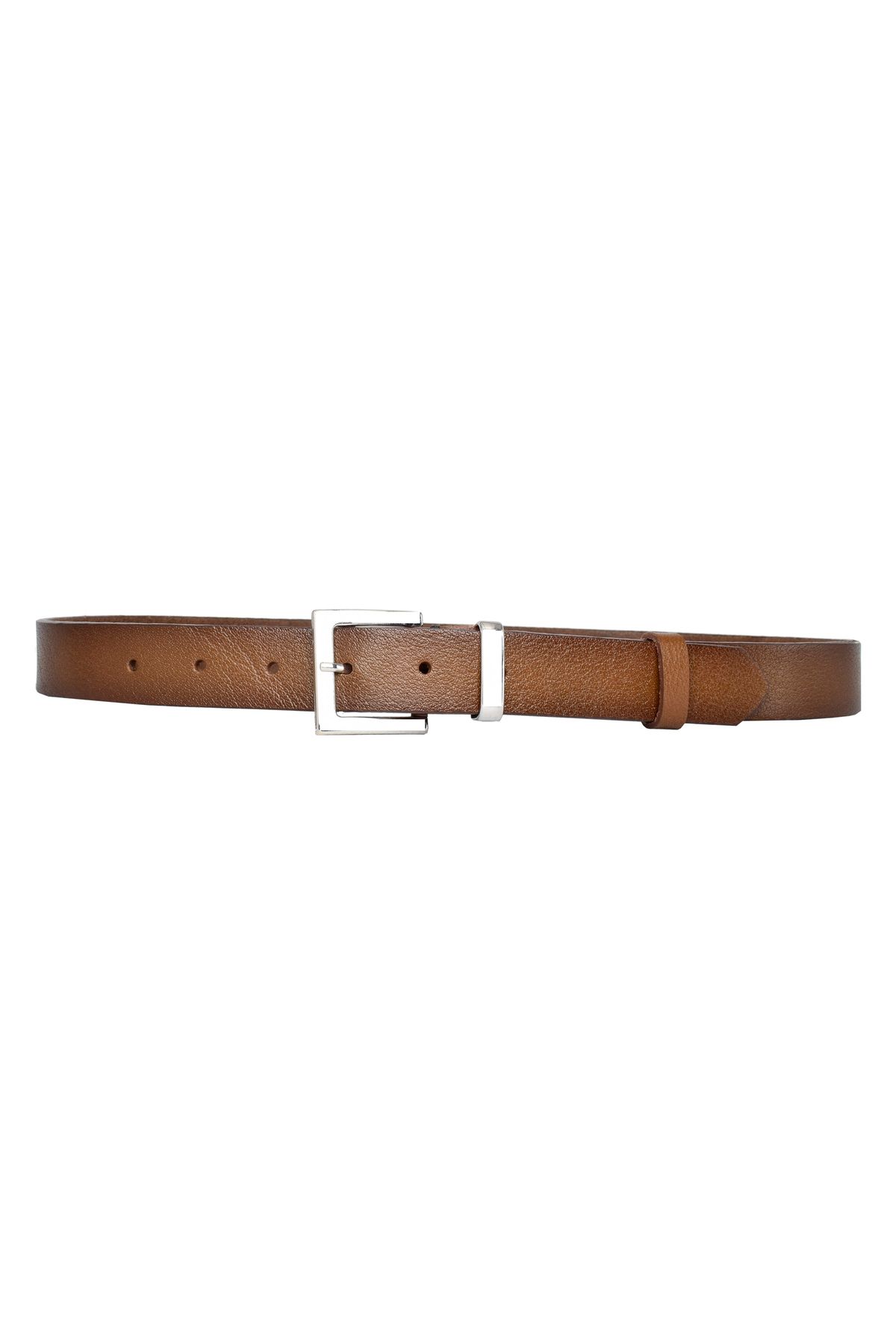 GoDeri-100% piele naturală, argintiu cataramă costum 3 cm maro centură damă ; Rochie, centură de pantaloni = 3c-kdn-48 7