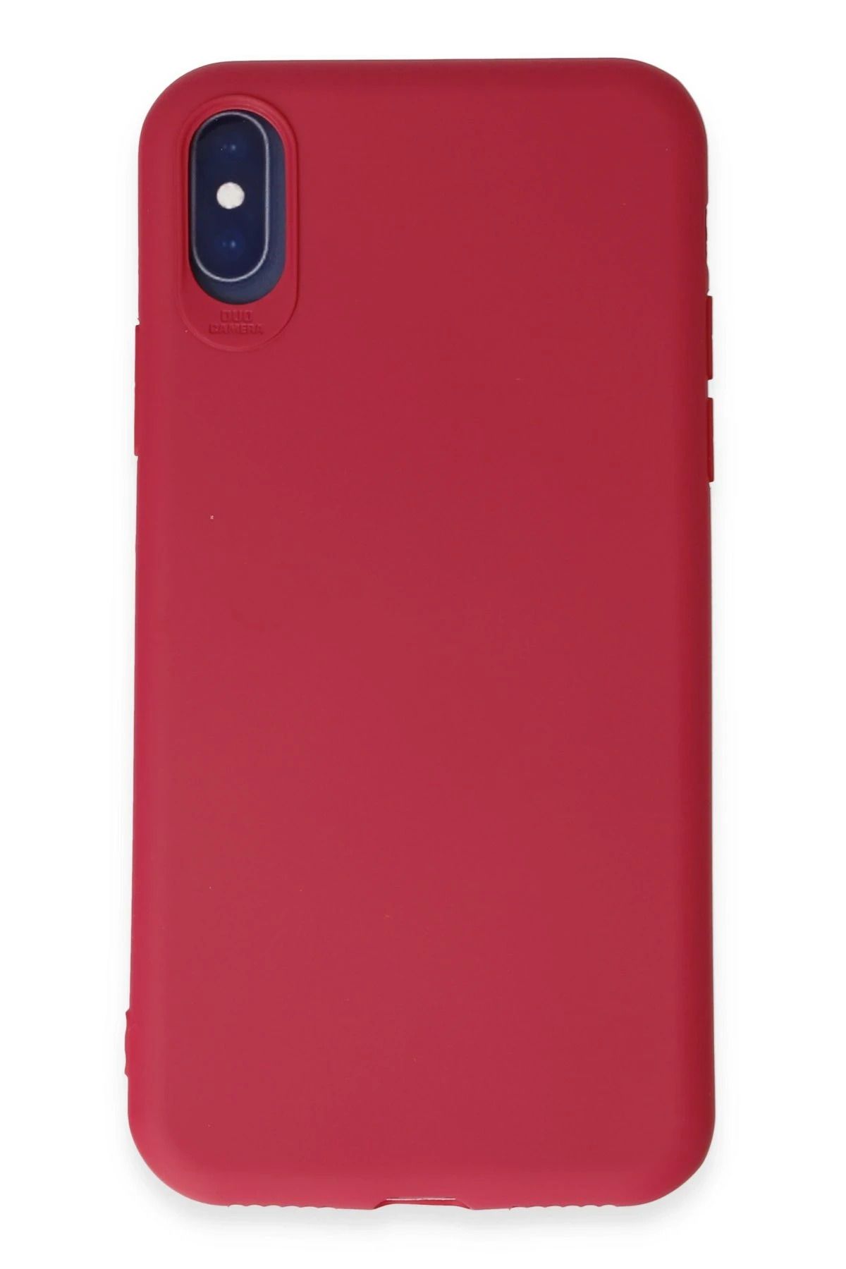 NewFace iPhone X Kılıf First Silikon - Fuşya BSTMY
