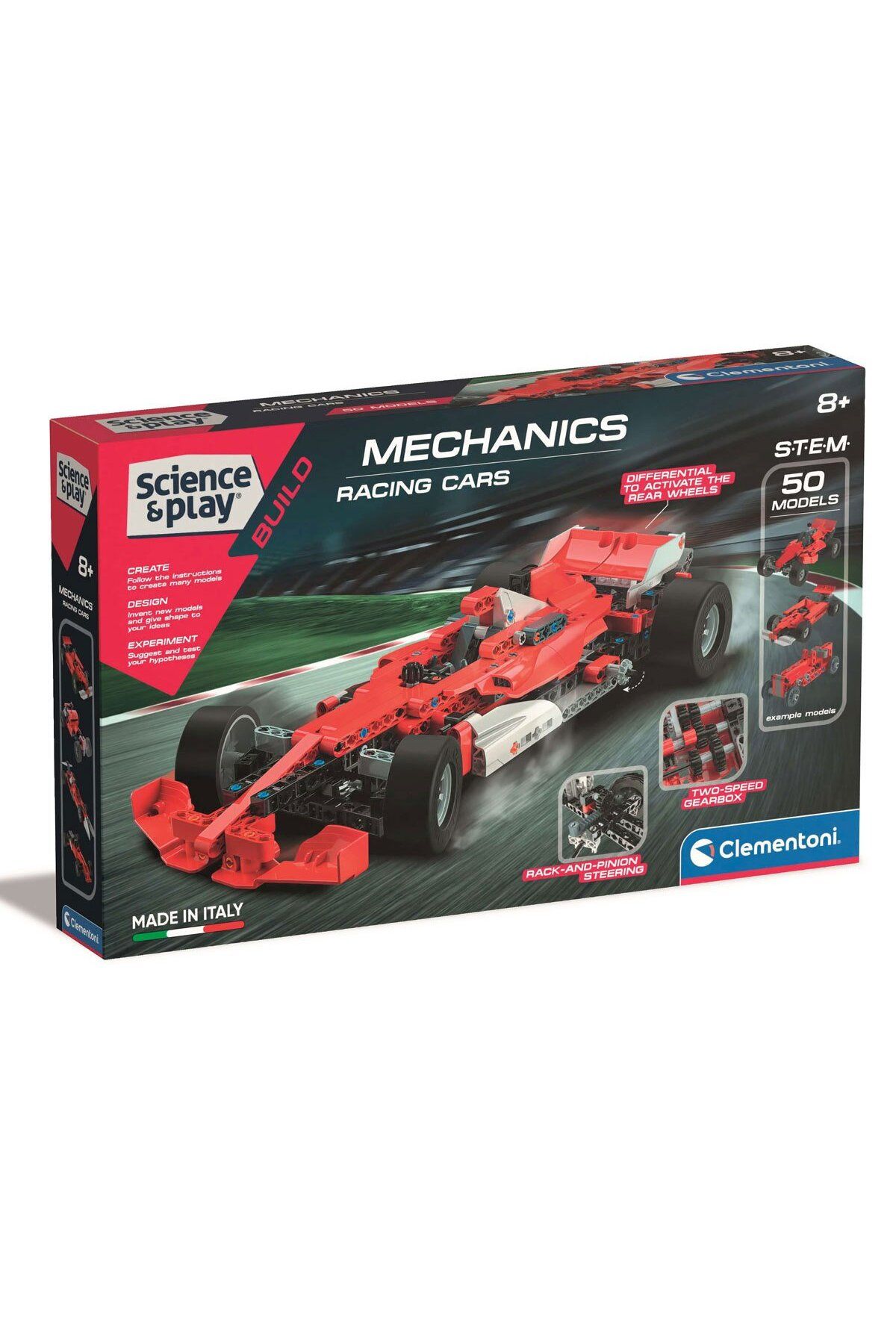 Clementoni Çocuk 80132TR Mekanik Laboratuvarı - Yarış Arabaları - Formula 1 +8 yaş