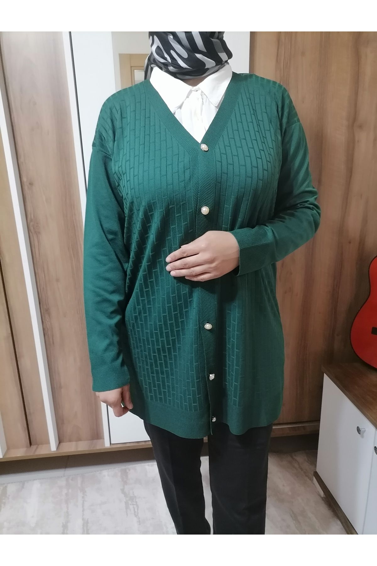 Jose Clothing İnce Tesettür Triko Ceket Yelek