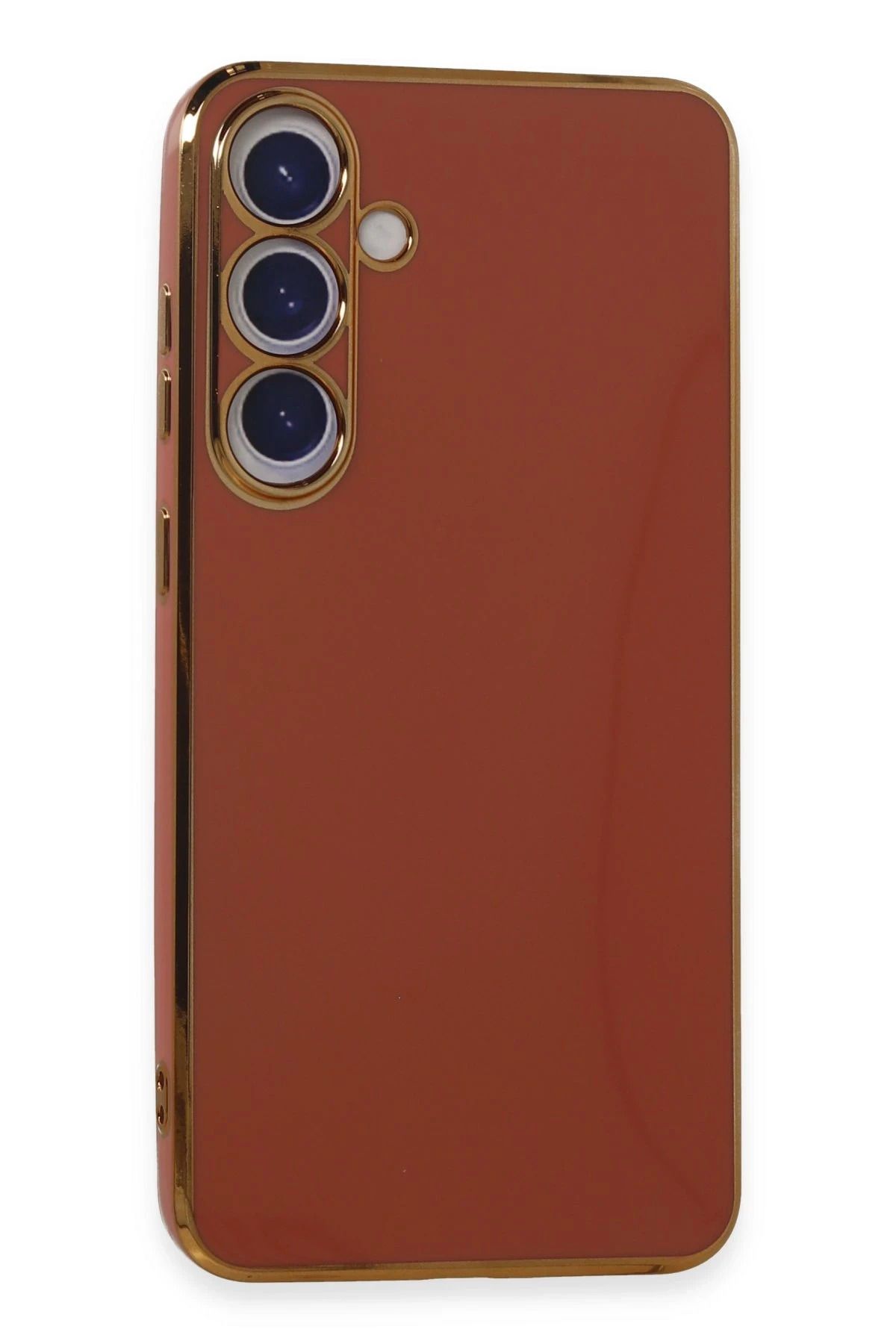 NewFace Samsung Galaxy S24 Kılıf Volet Silikon - Kırmızı JOJUA
