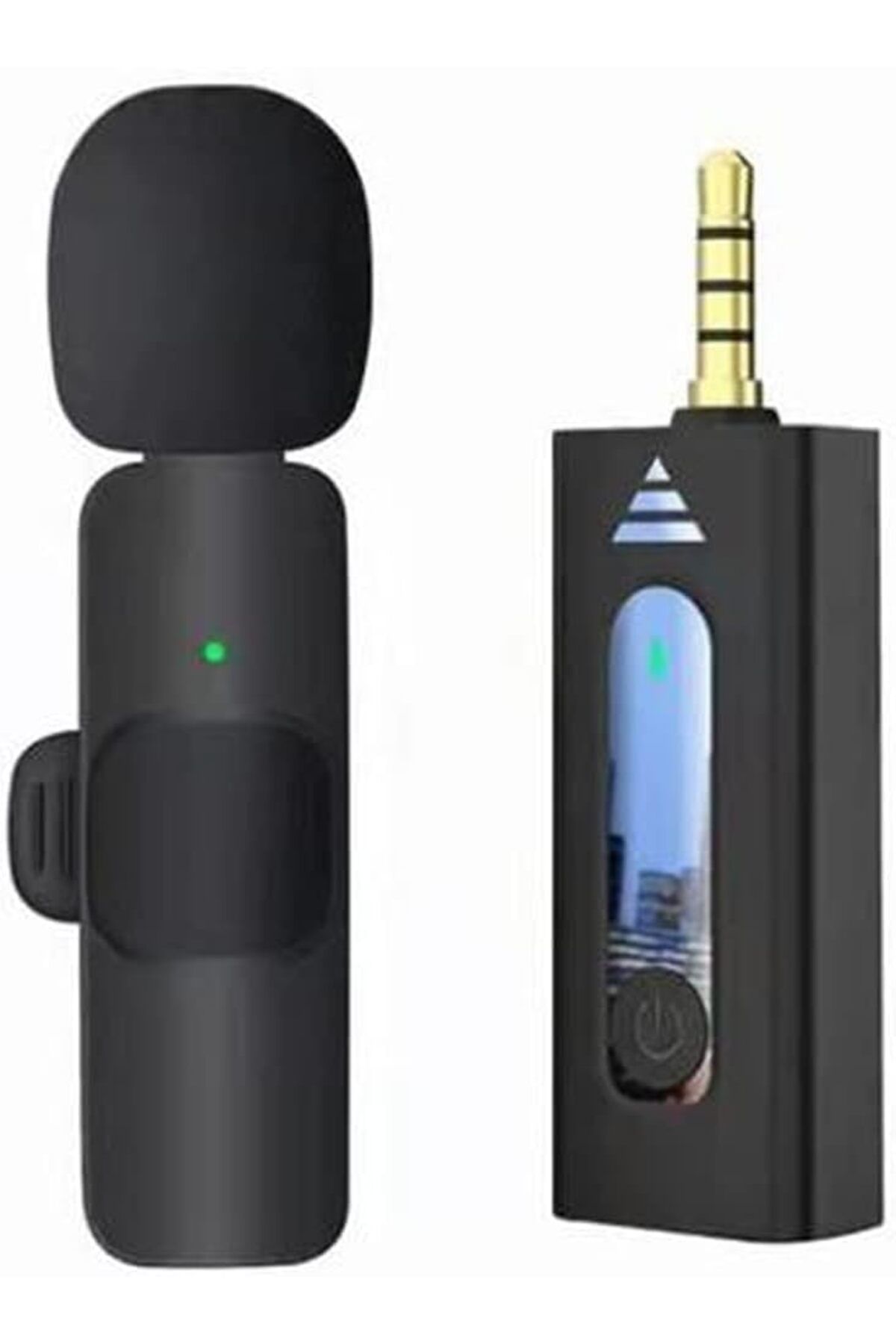 STOREMAX nffashopm Kablosuz Mikrofon Wireless Tekli Yaka Mikrofonu 3.5mm Aux Girişli Sokak Müzisyenleri Amf