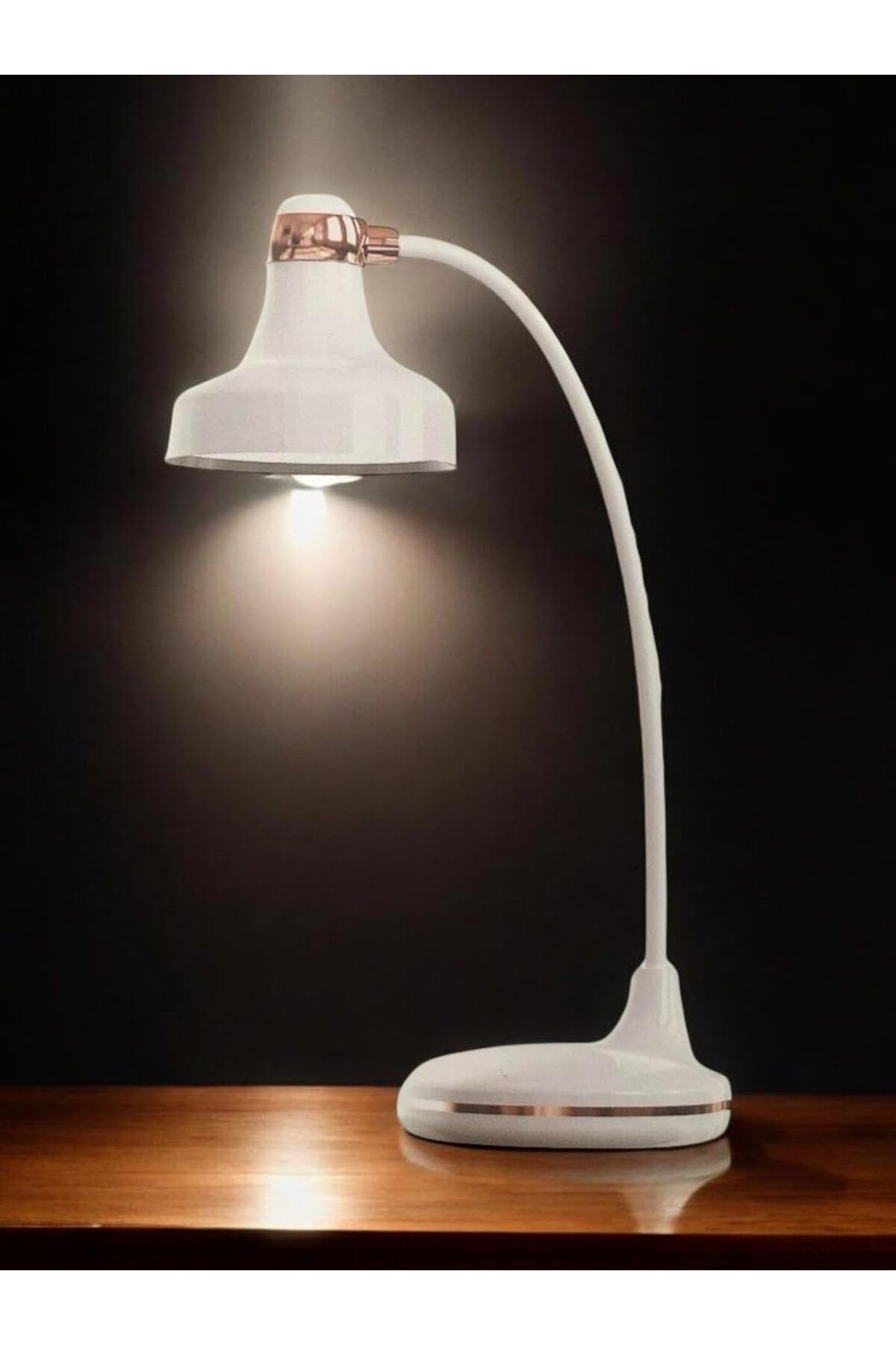 STOREMAX nffashopm 40cm Modern Masa Lambası Felexible Boyun Tasarımı Oturma Odası Başucu Lambası Restor