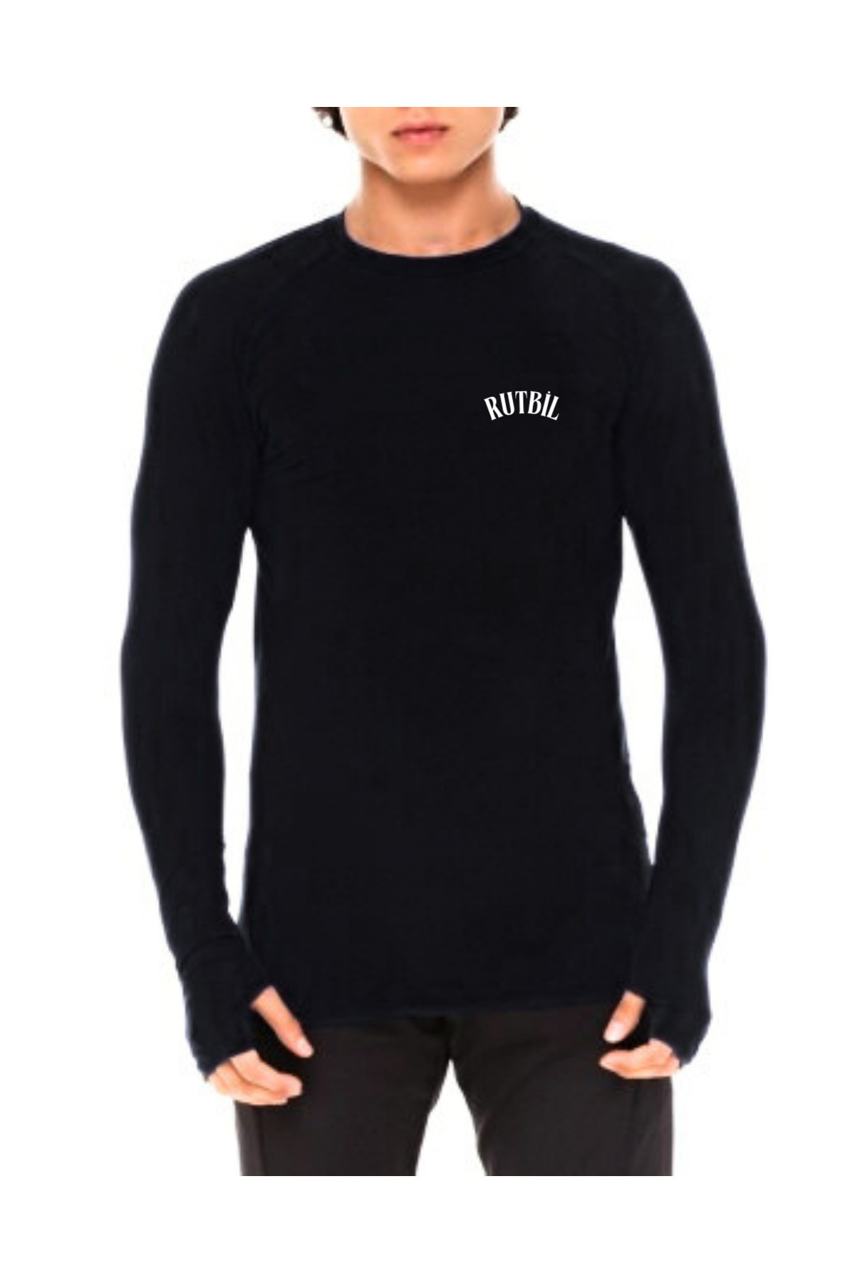 RUTBİL SPORTS-Finger Snap Long Sleeve Football Body Long Sleeve Fitness Body Gym Body Athlete Long Sleeve Body Finger Detail 4