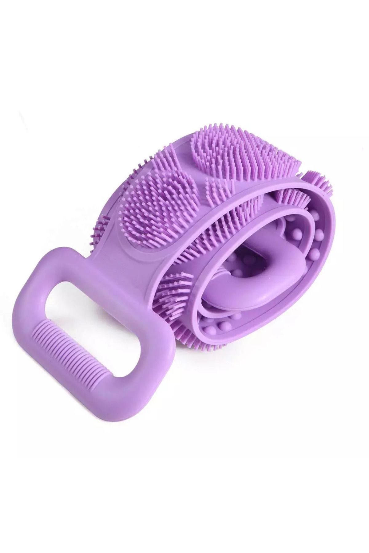 Emperium 70 cm Çift Taraflı Sırt Kesesi -Silikon Duş Kesesi - Peeling Banyo Kesesi (5122)