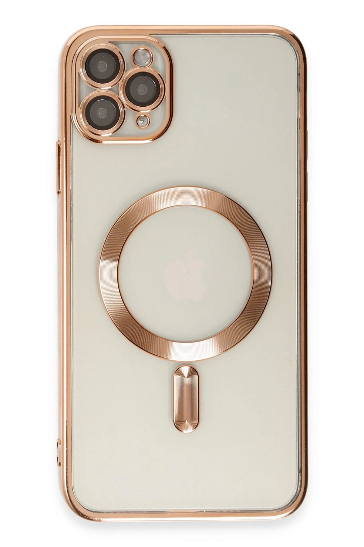 NewFace iPhone 11 Pro Kılıf Kross Magneticsafe Kapak - Rose HNZRN