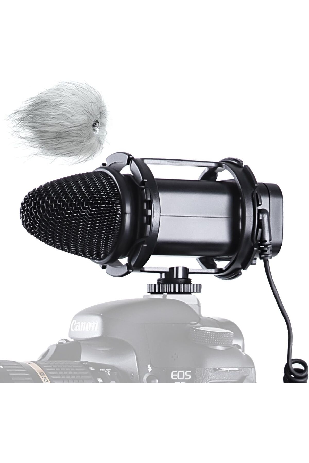 STOREMAX nffashopm BY-V02 Condenser DSLR Kamera Mikrofonu, standart storestarx 1051353